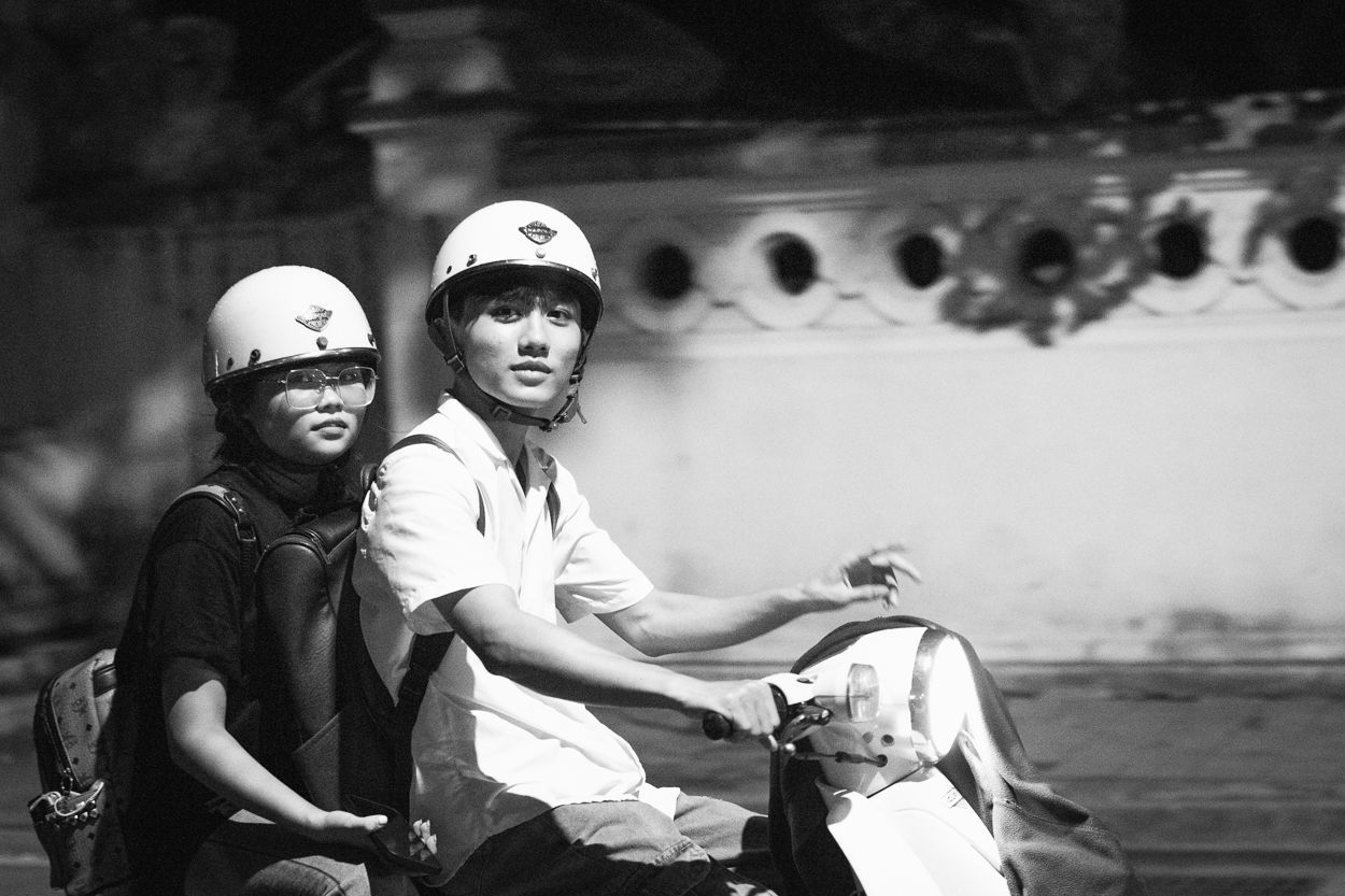 Life in Motion. Portraits of Vietnamese People Riding Motorbikes