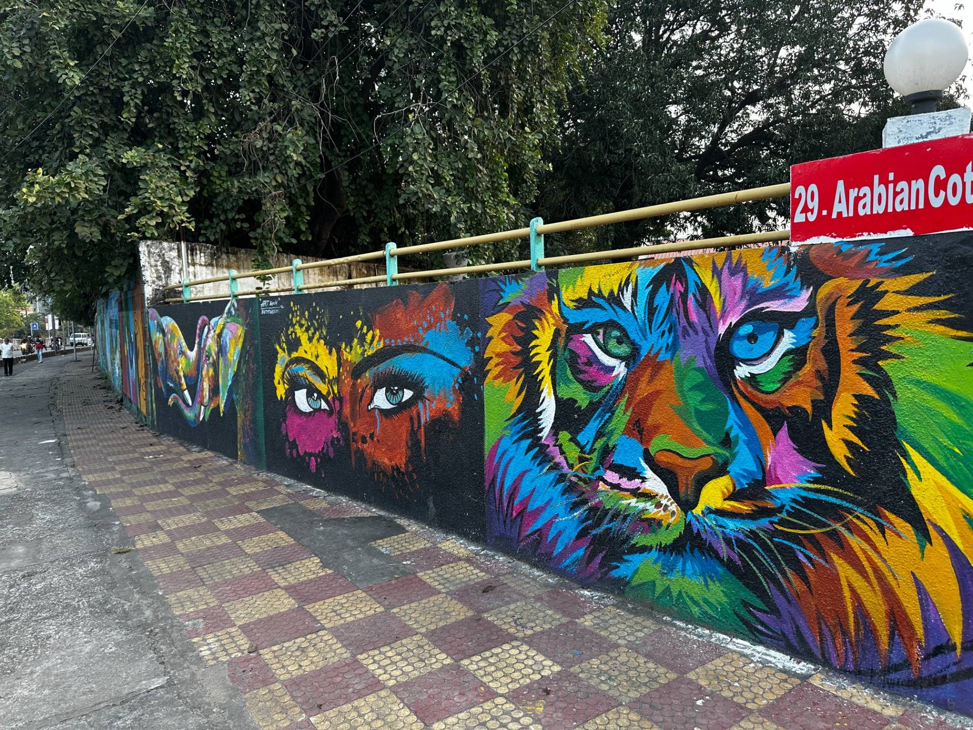 Mural Art in Bhopal near VIP