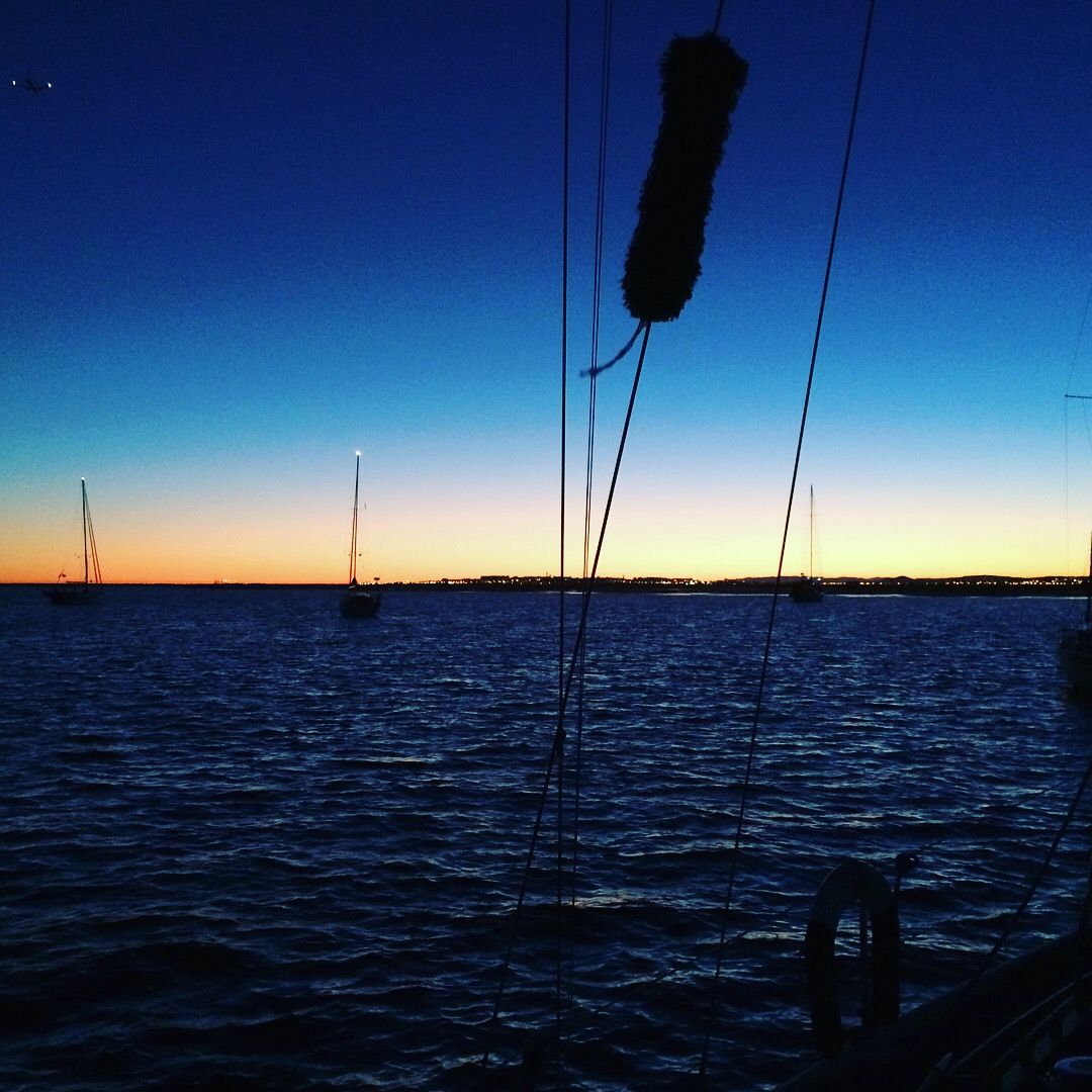 A new morning in the Culatra lagoon