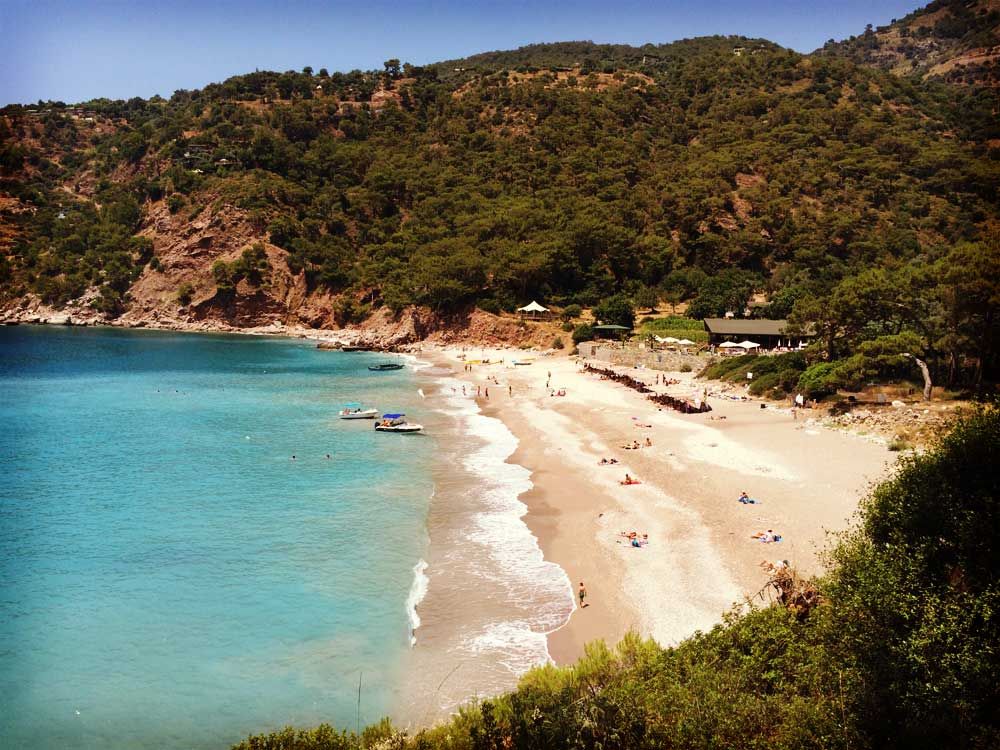 Kabak beach. South Turkey