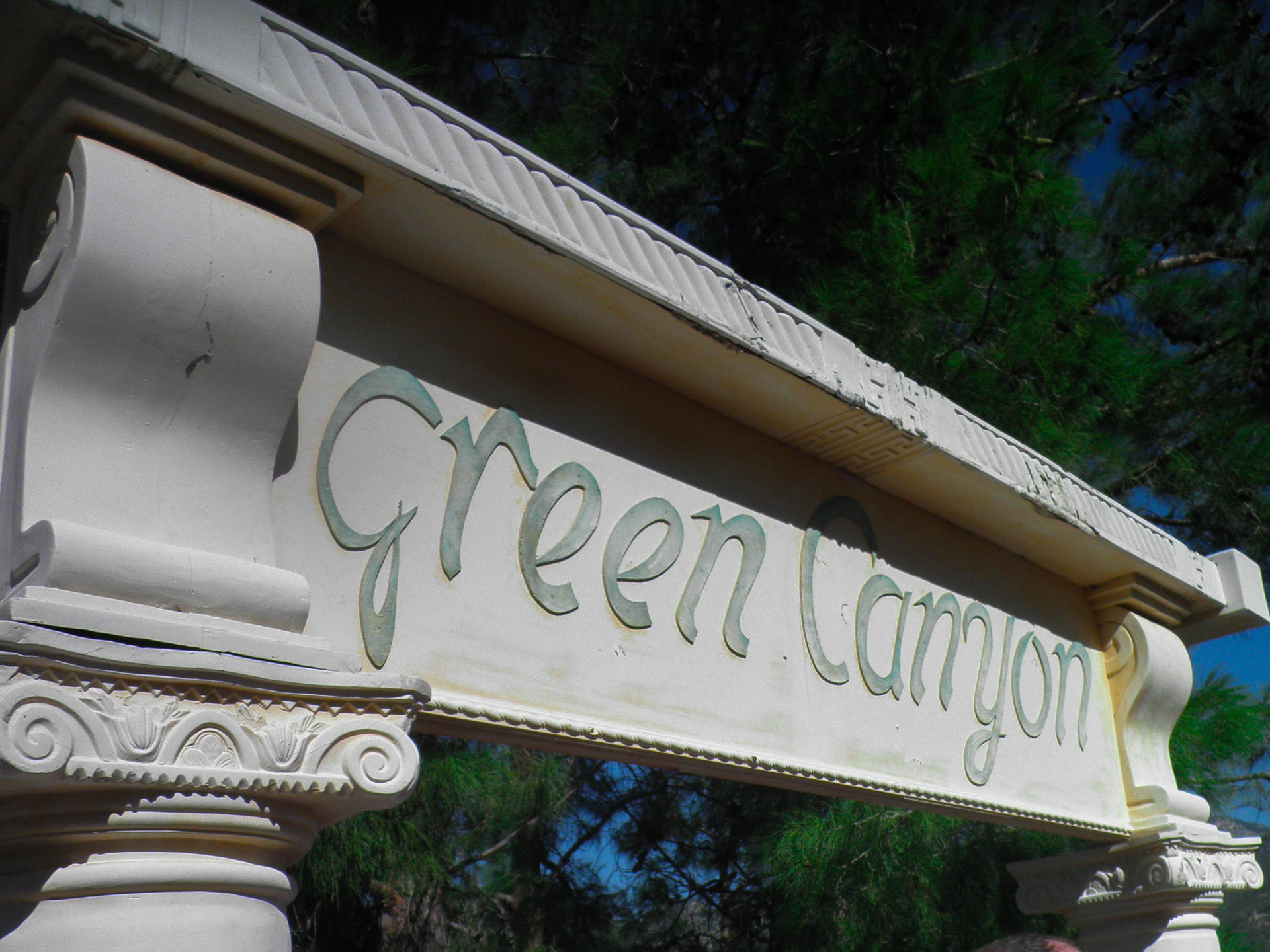 Entrance to Green Canyon