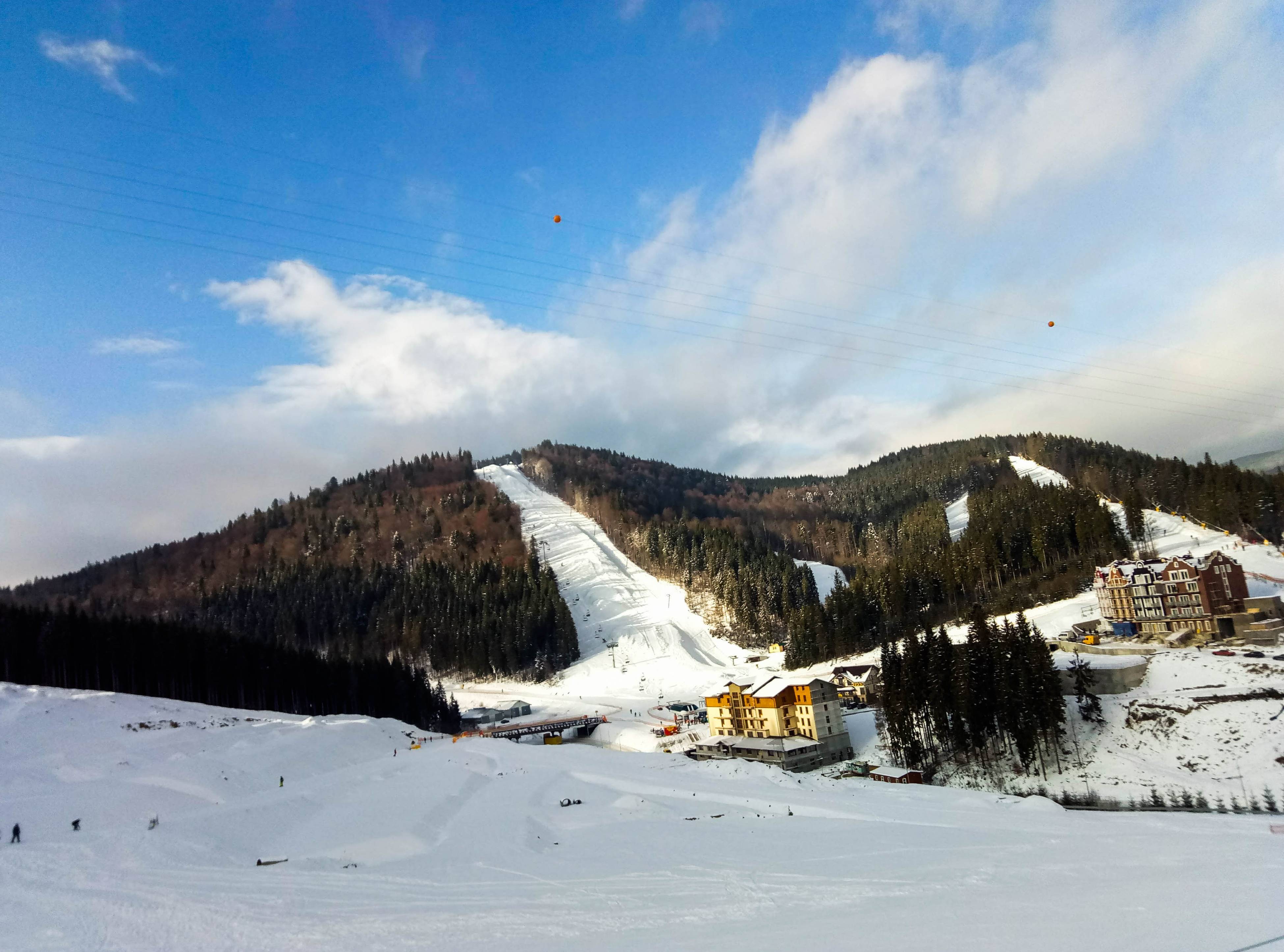 My trip to the ski resort Bukovel