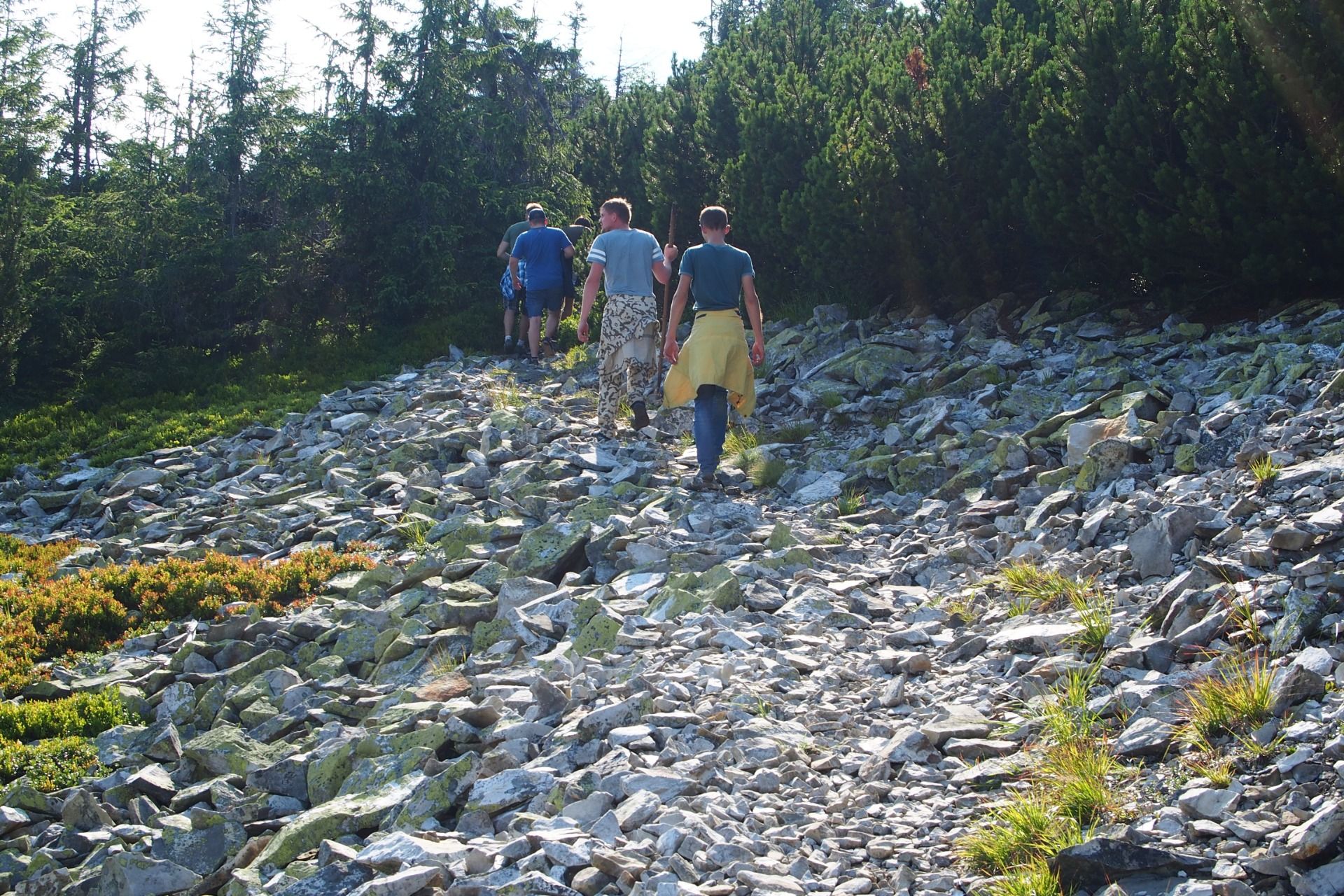 This path leads to the top of Mount Synyak