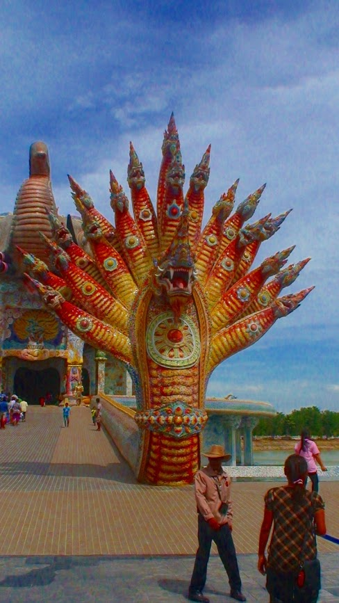 Statue on the right side...