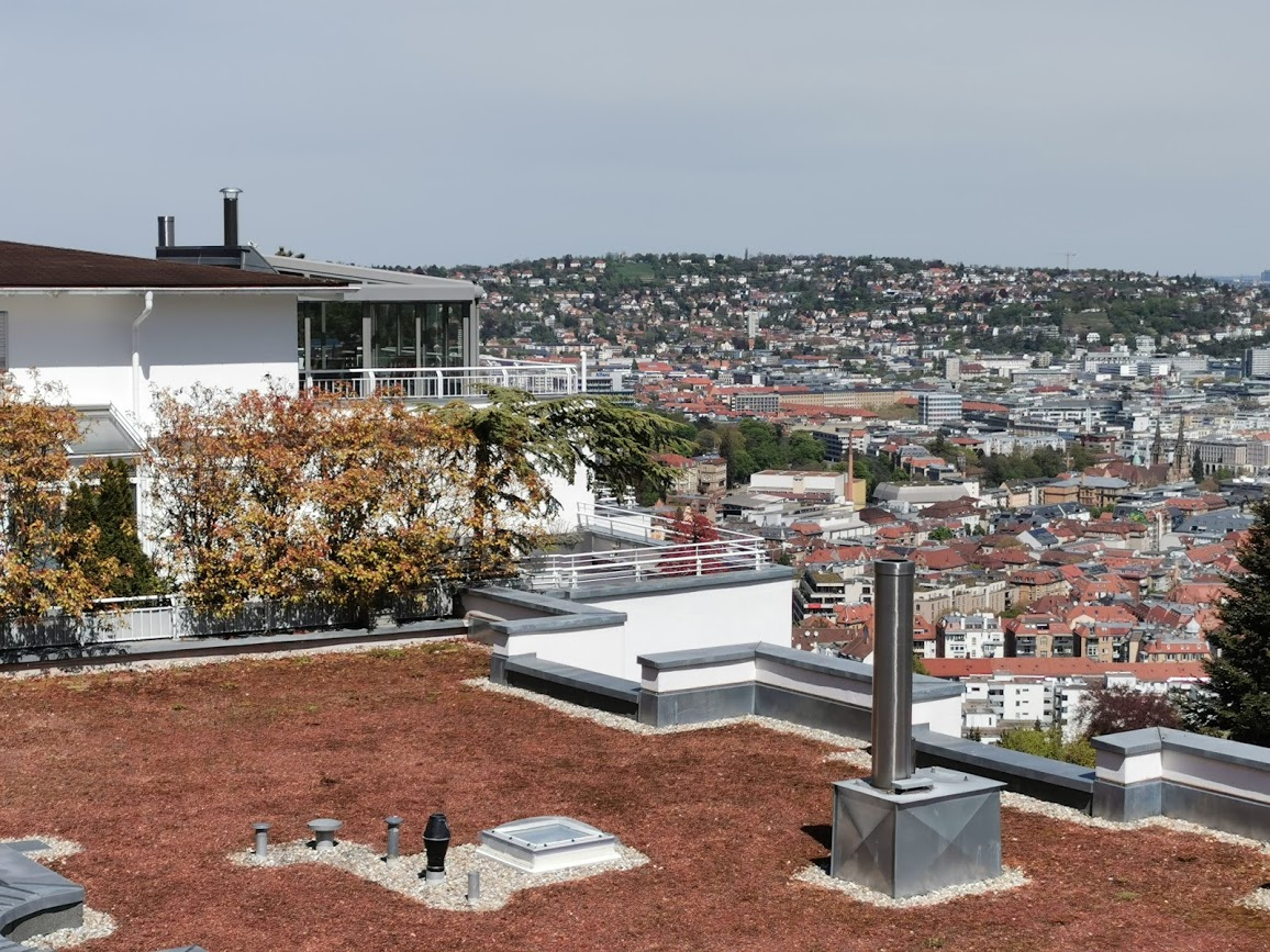 View from the restaurant ”Wielandshöhe”