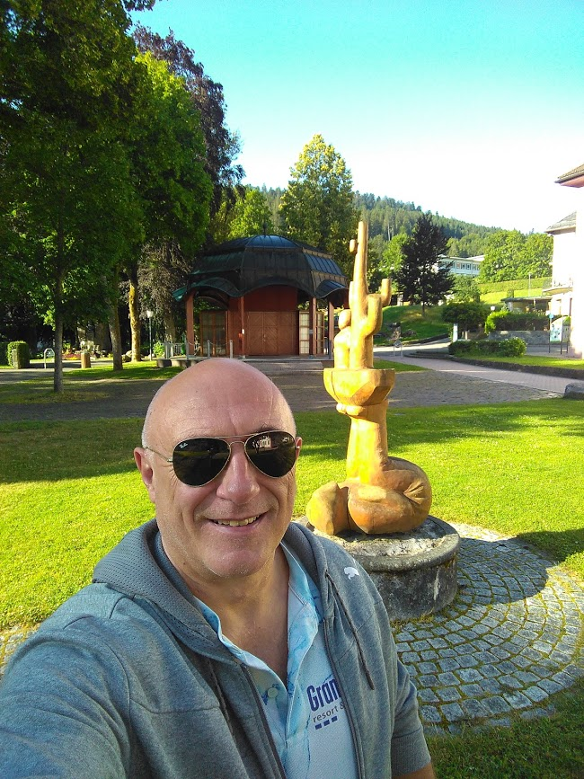 the wonderful park around the dome....