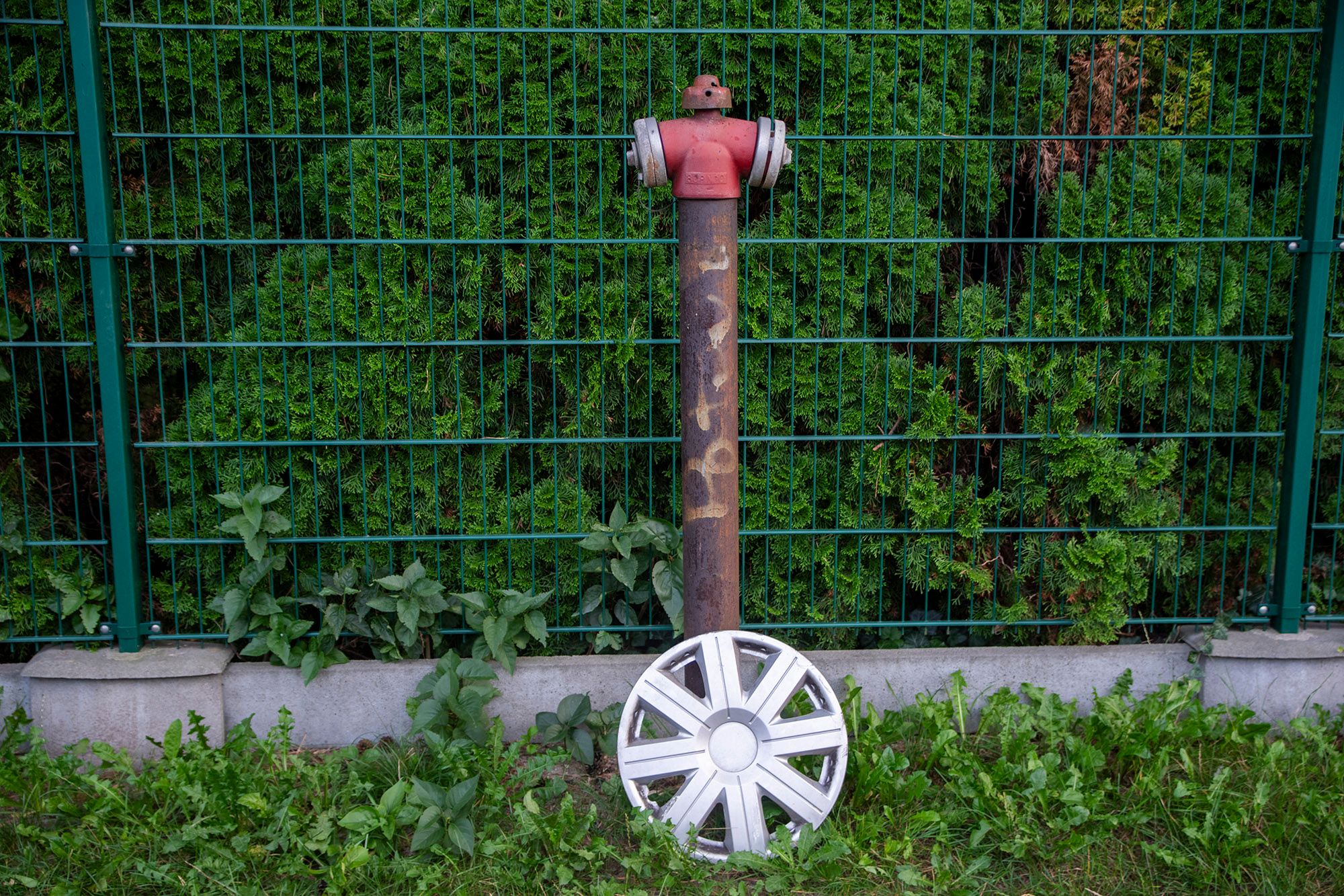 Mirków - krzyże, kolumny i hydranty / Mirków - crosses, columns and hydrants