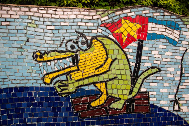 Wietnamskie mozaiki i ceramiczna wioska Bat Trang / Vietnamese mosaics and the ceramic village of Ba