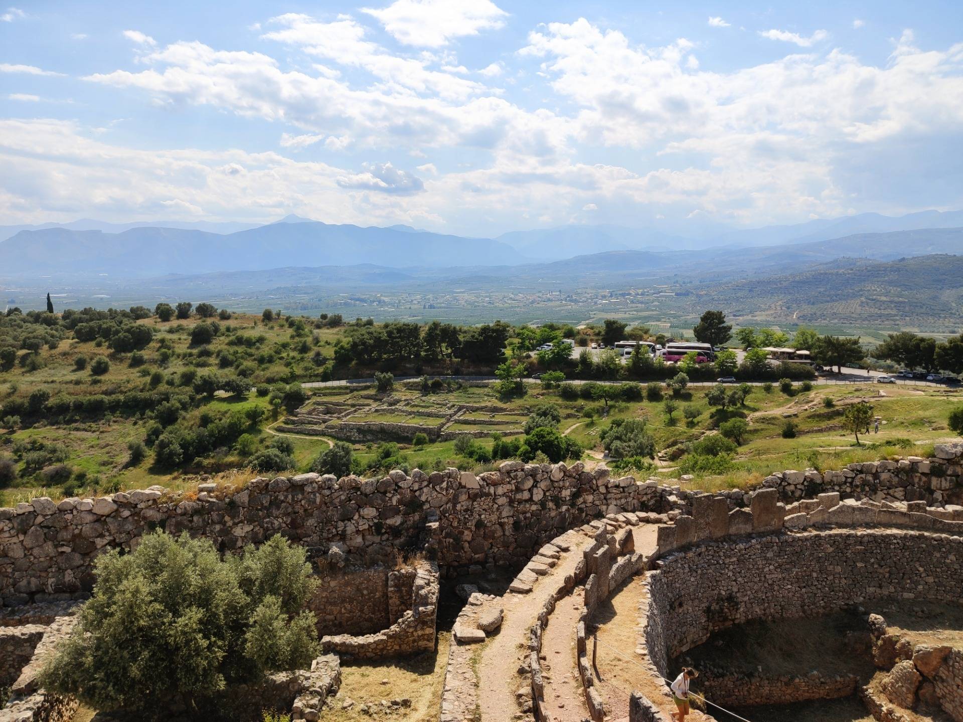 Part of the city of Mycenae
