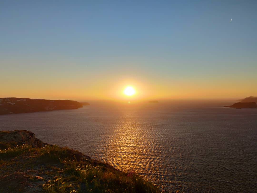 Sunrise at Santorini