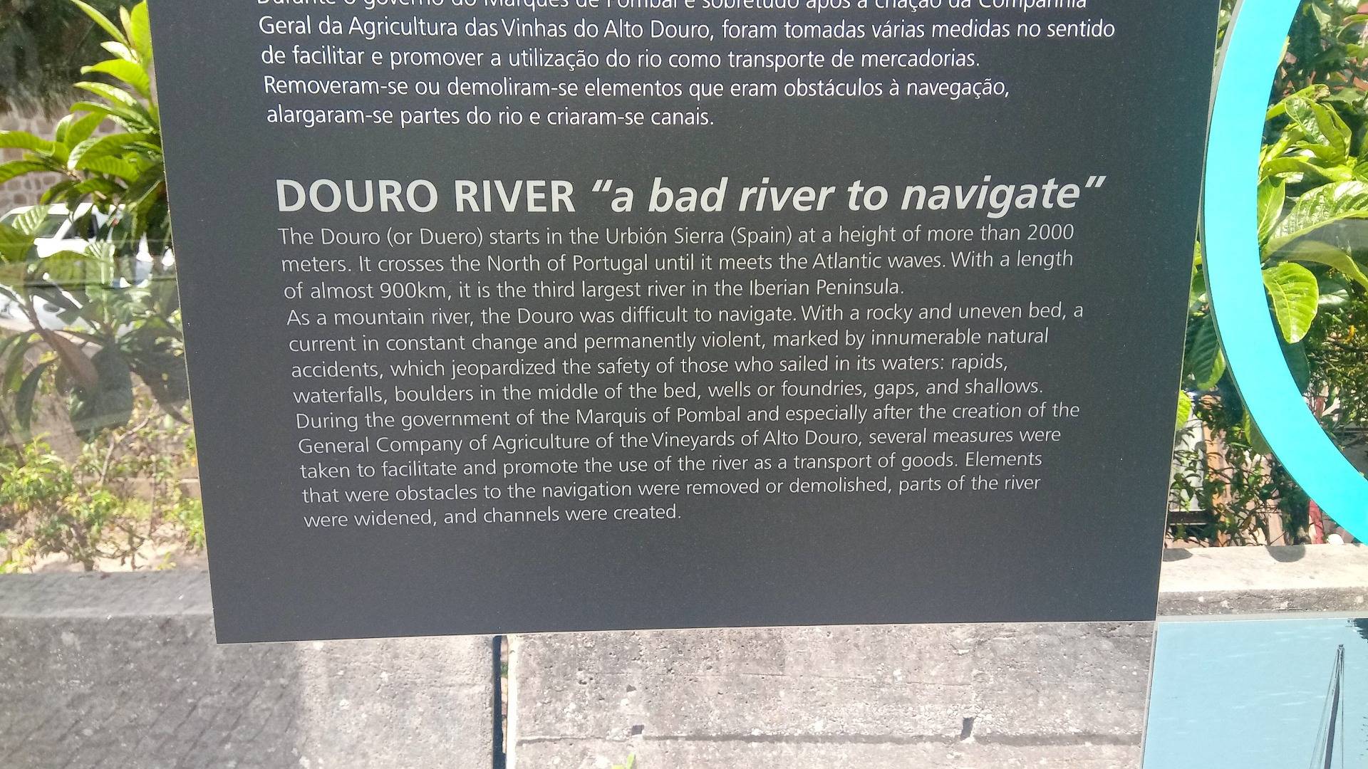 A bit of info and history on the Douro River, where Porto sits