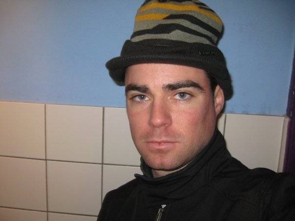 This was from 2009! In the hostel bathroom I think after a night out
