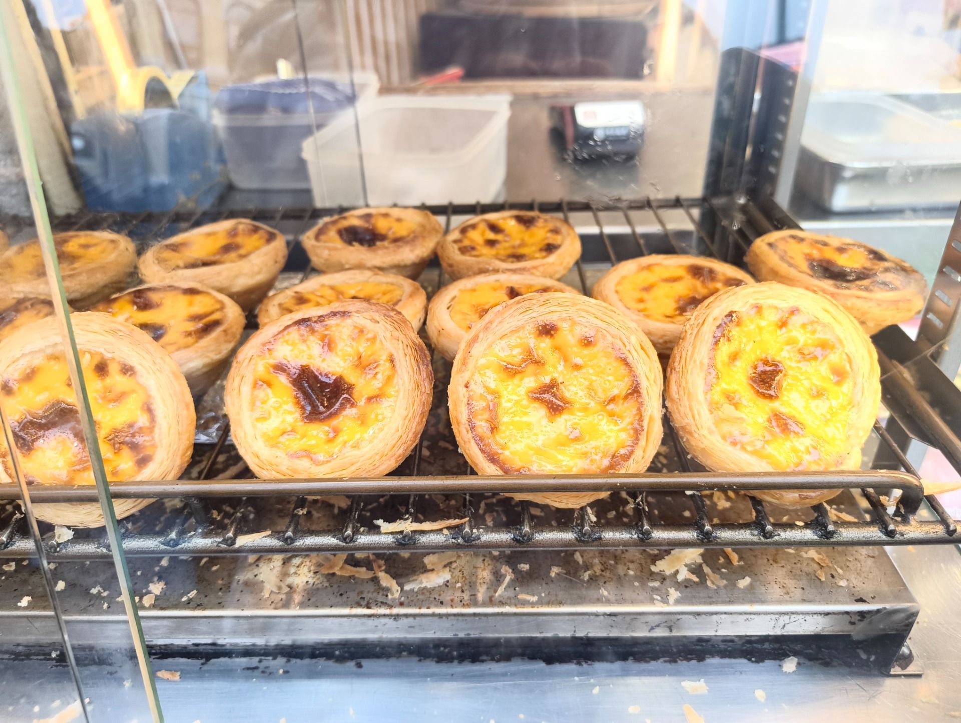 Egg tarts are available at every Cha Chaan Teng, big or small
