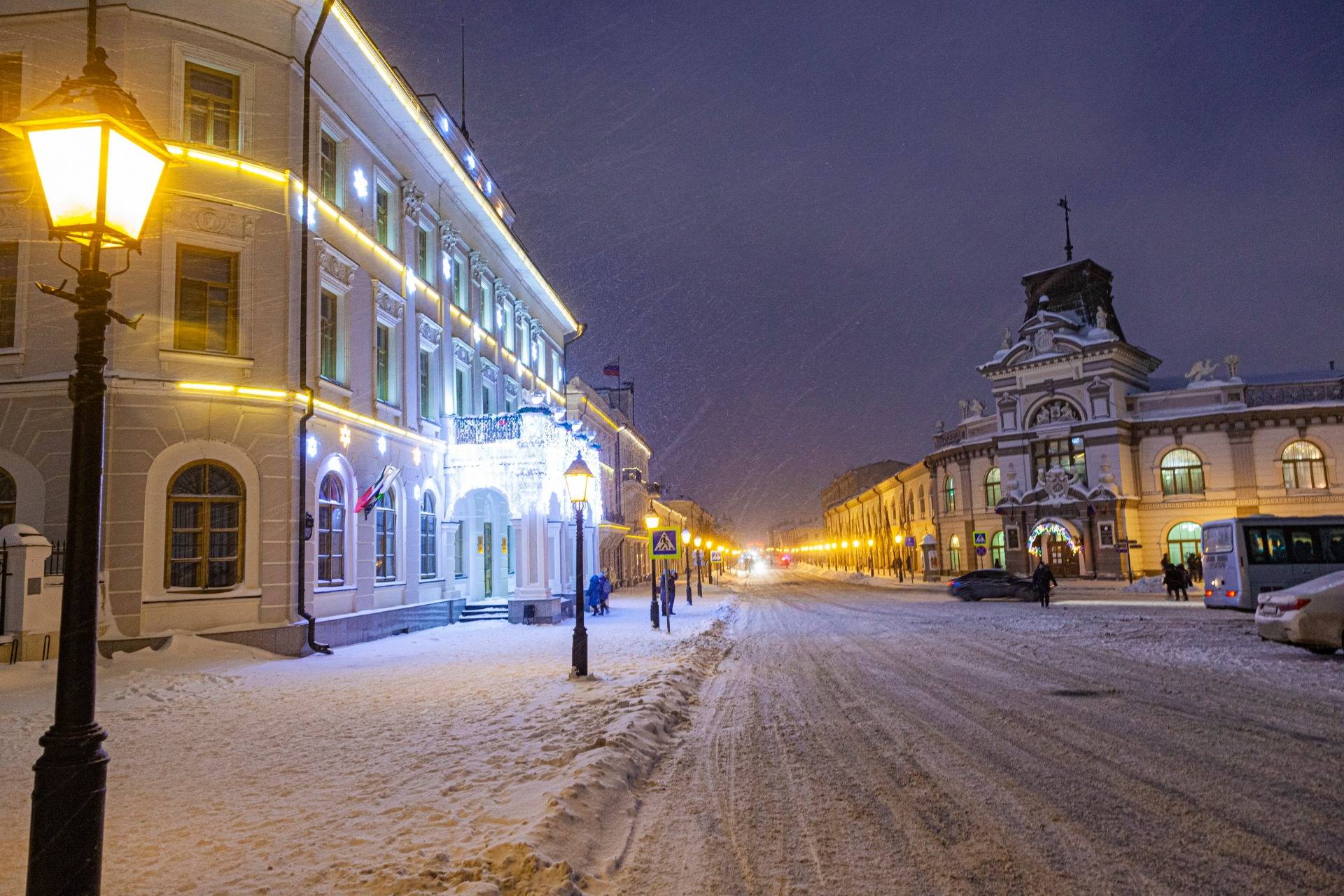 City street of Kazan
