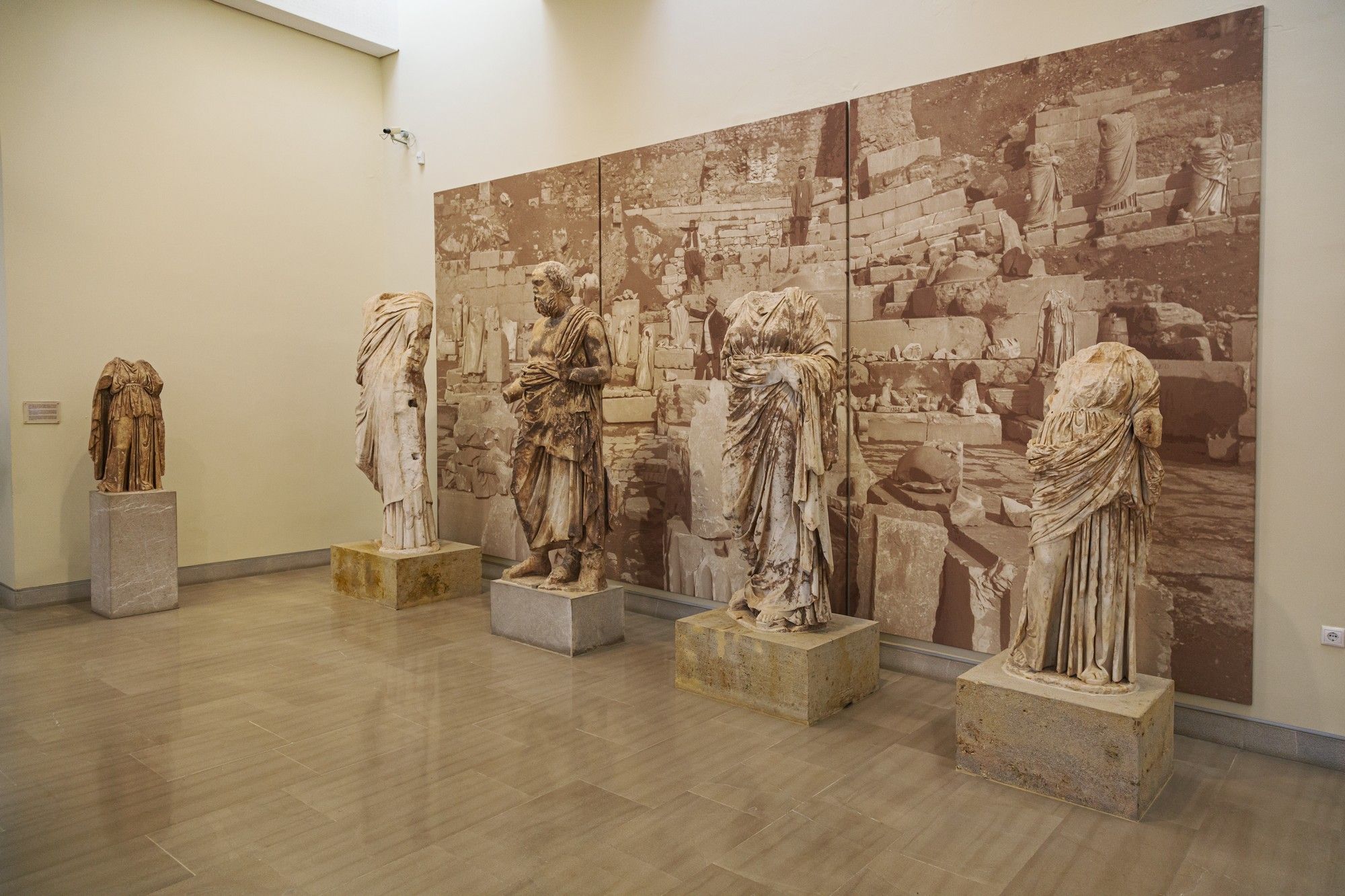 The museum of Ancient city of Delphi