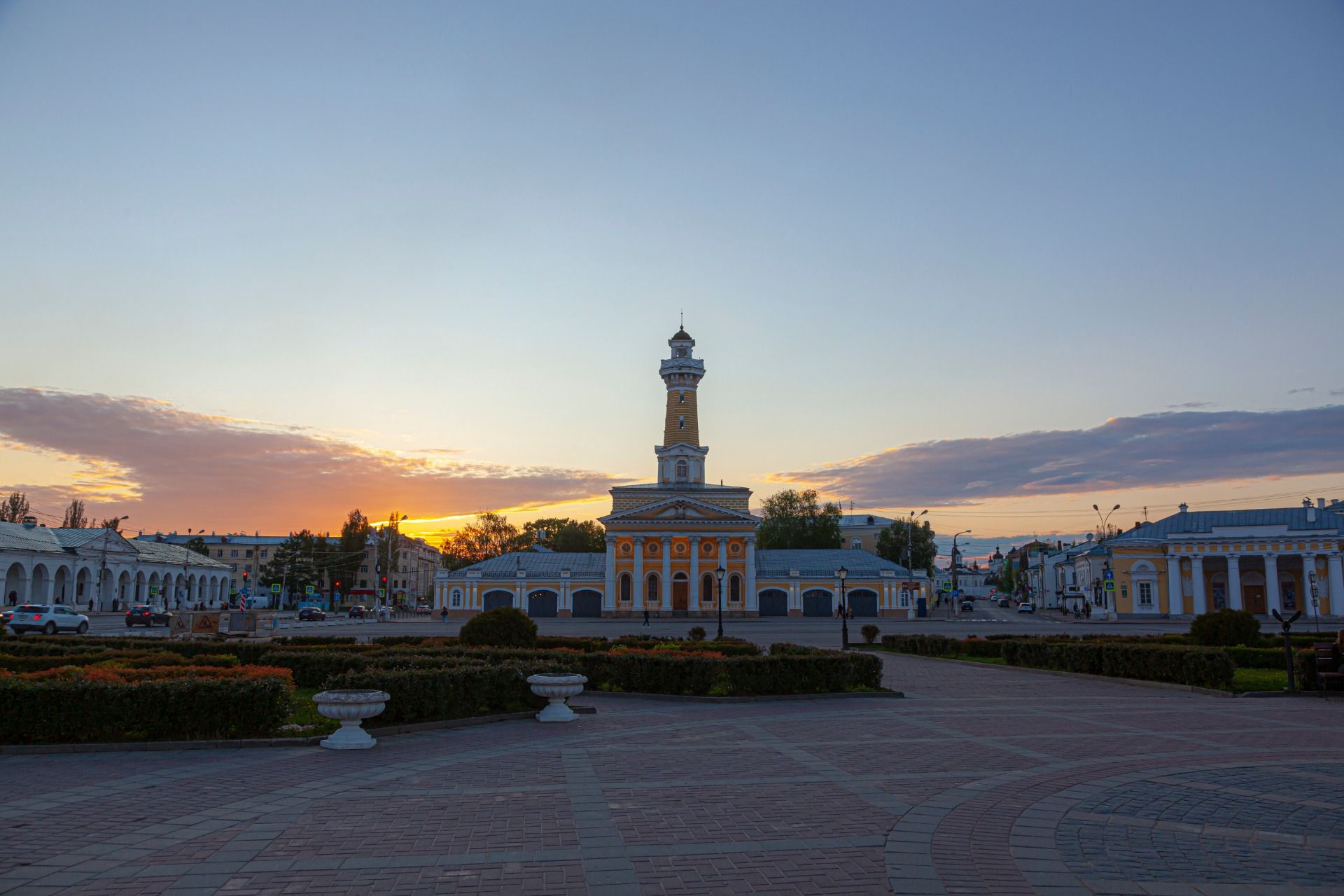 Symbol of the city of Kostroma - fire tower