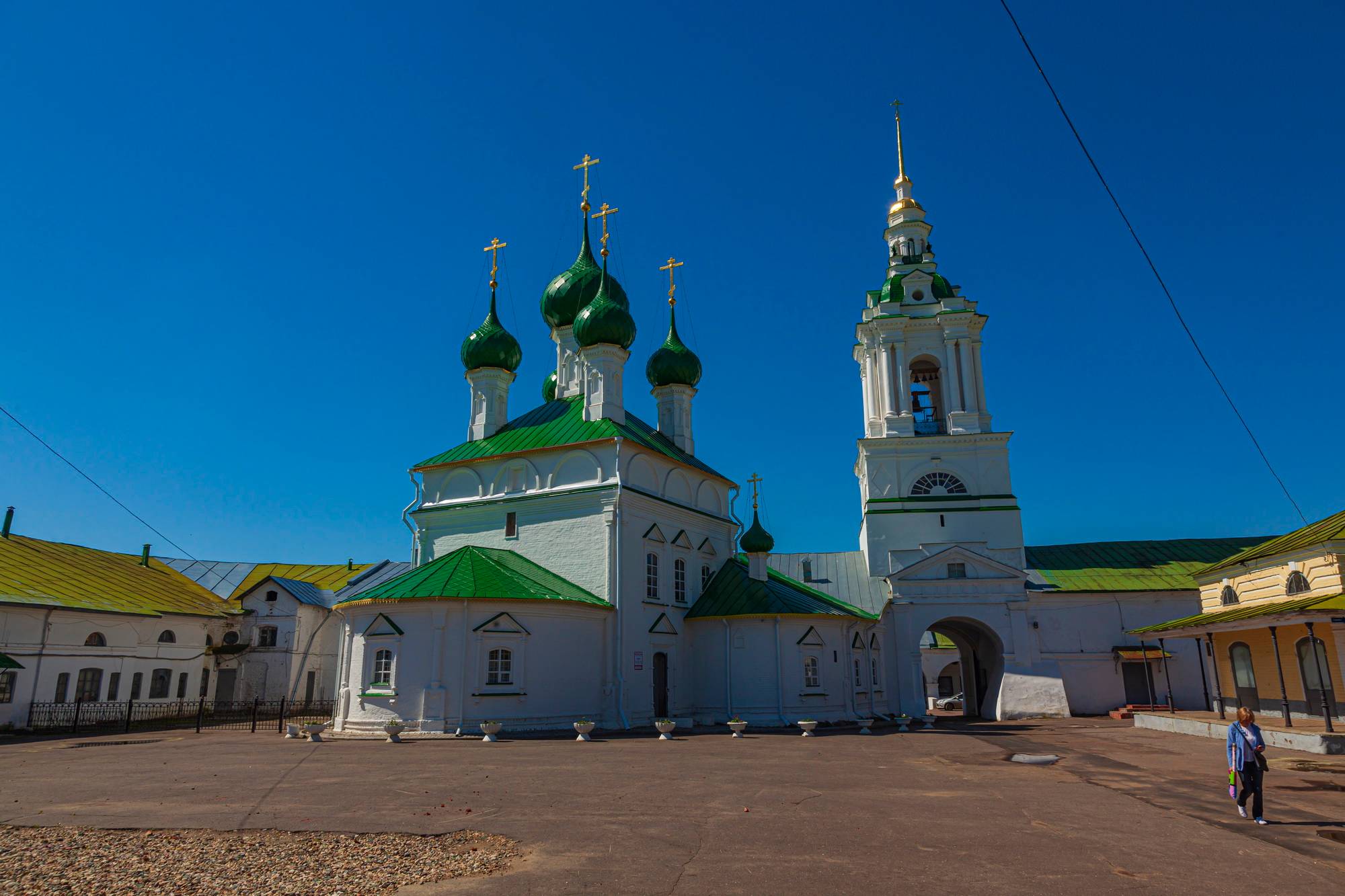 Church of the Savior in the center of Kostroma