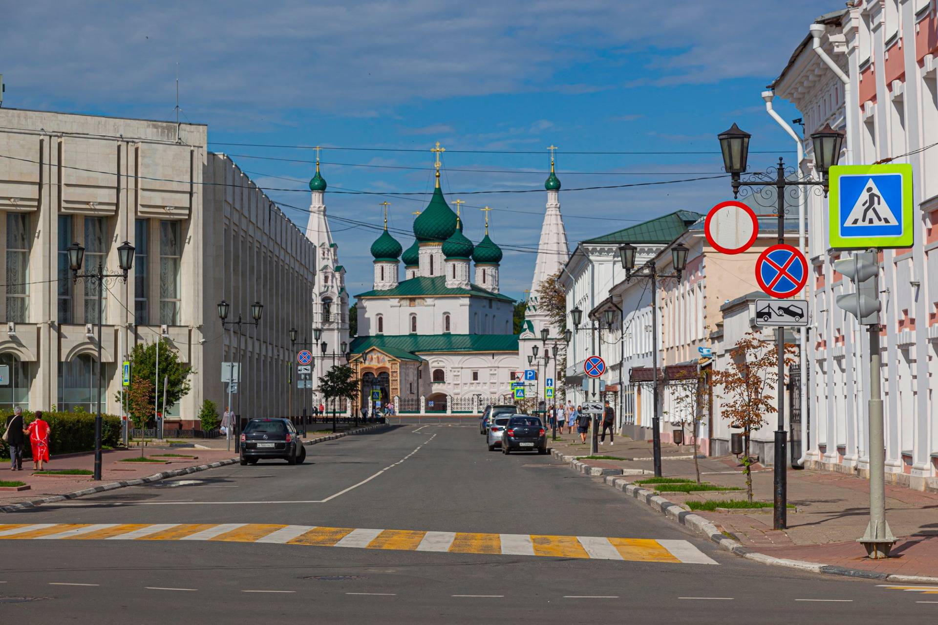 Yaroslavl is a beautiful ancient Russian city