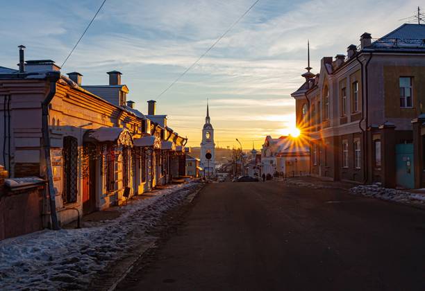 Small towns of the Russian