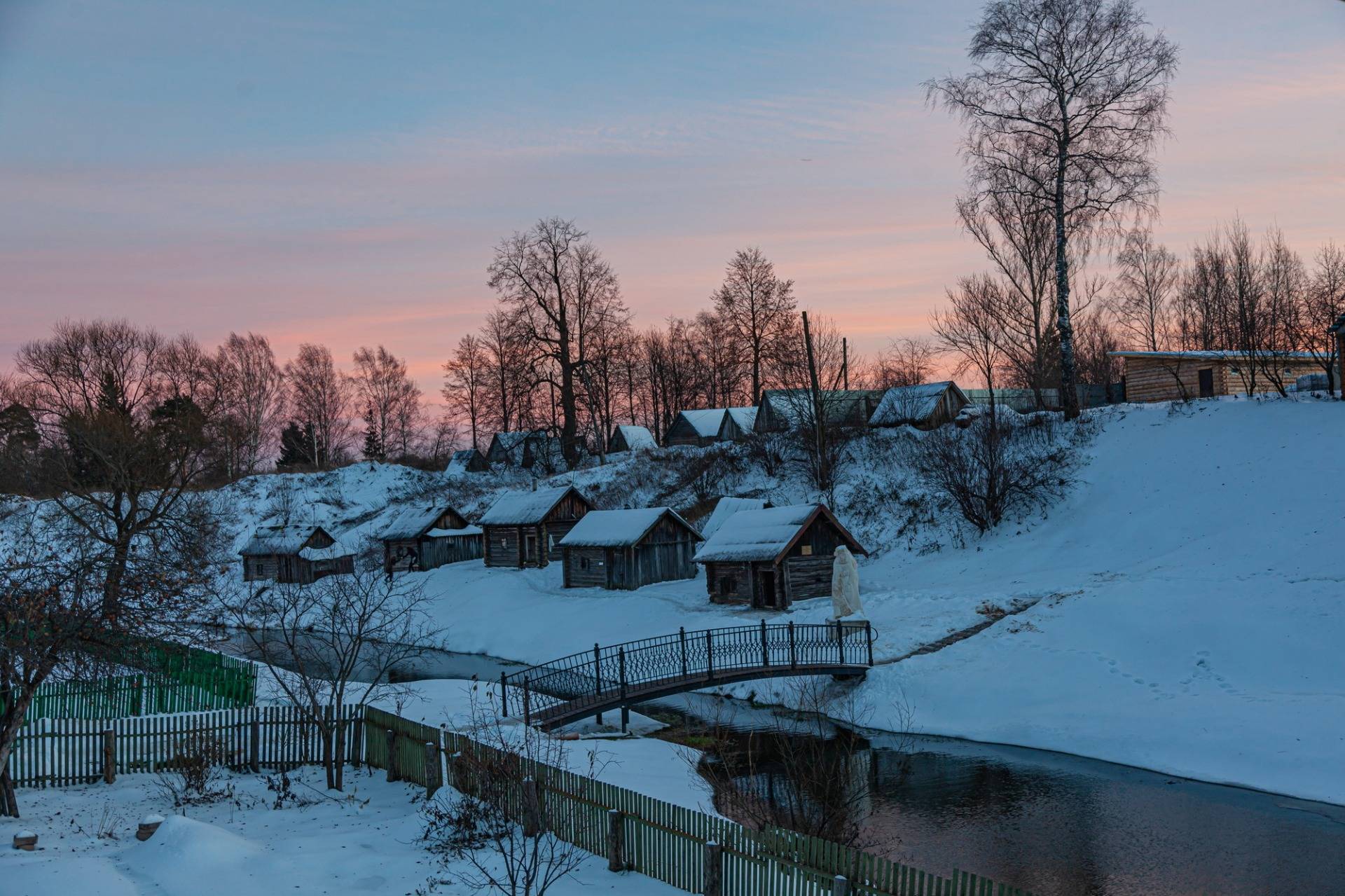 Old Russian village