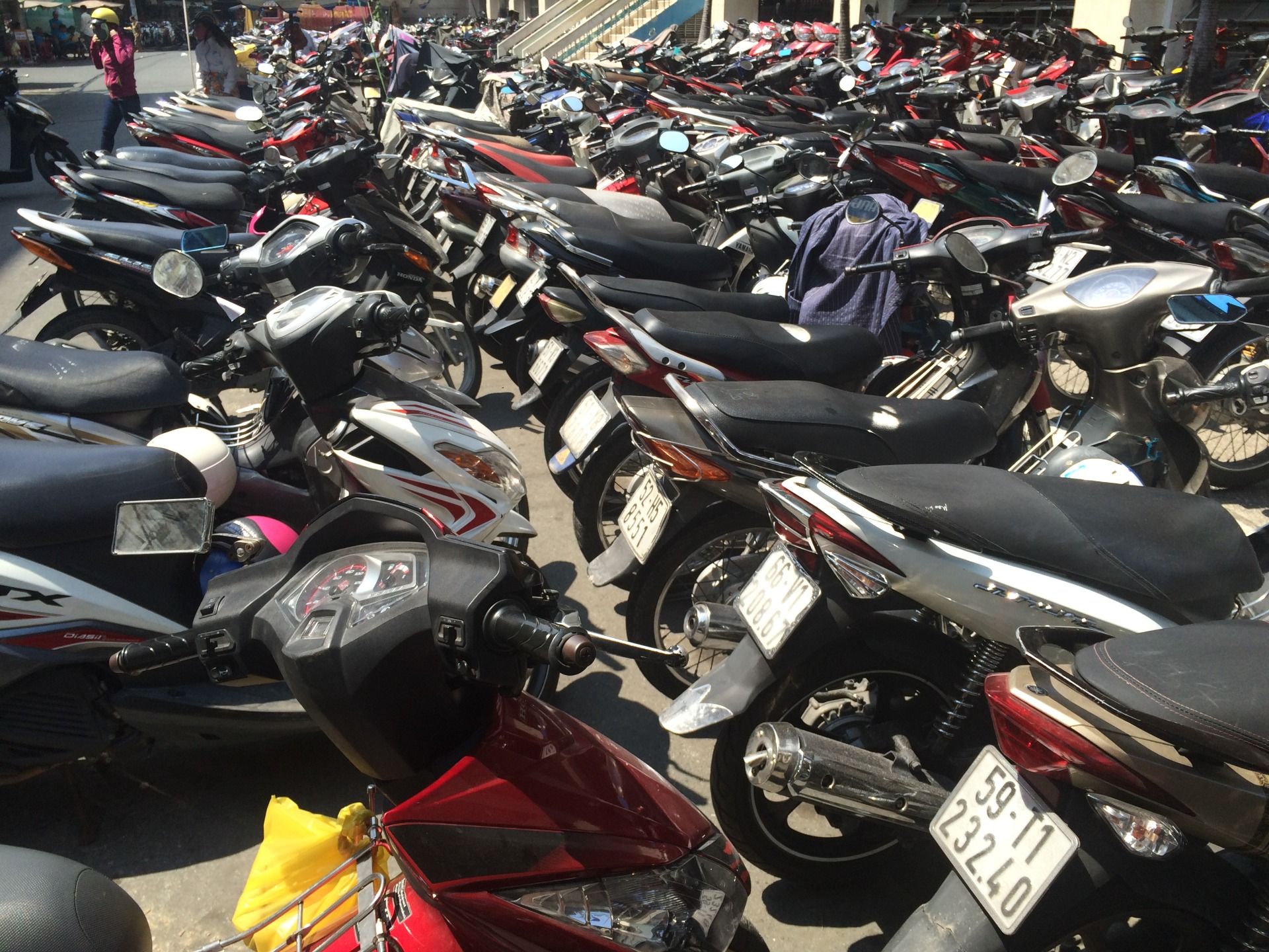 Wandering around Saigon on the outskirts of the Ho Chi Minh trail.