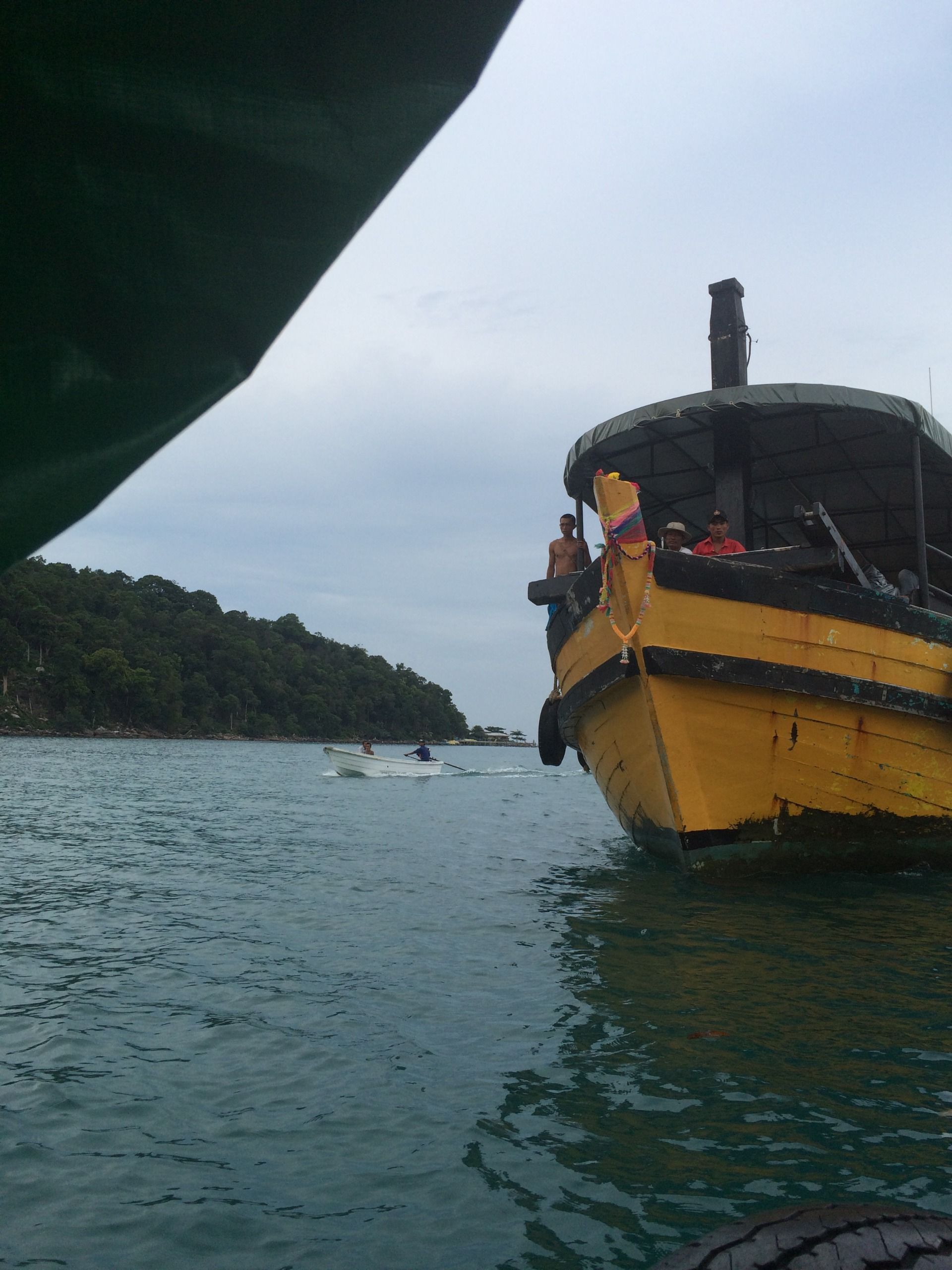 Port to port we pass.
