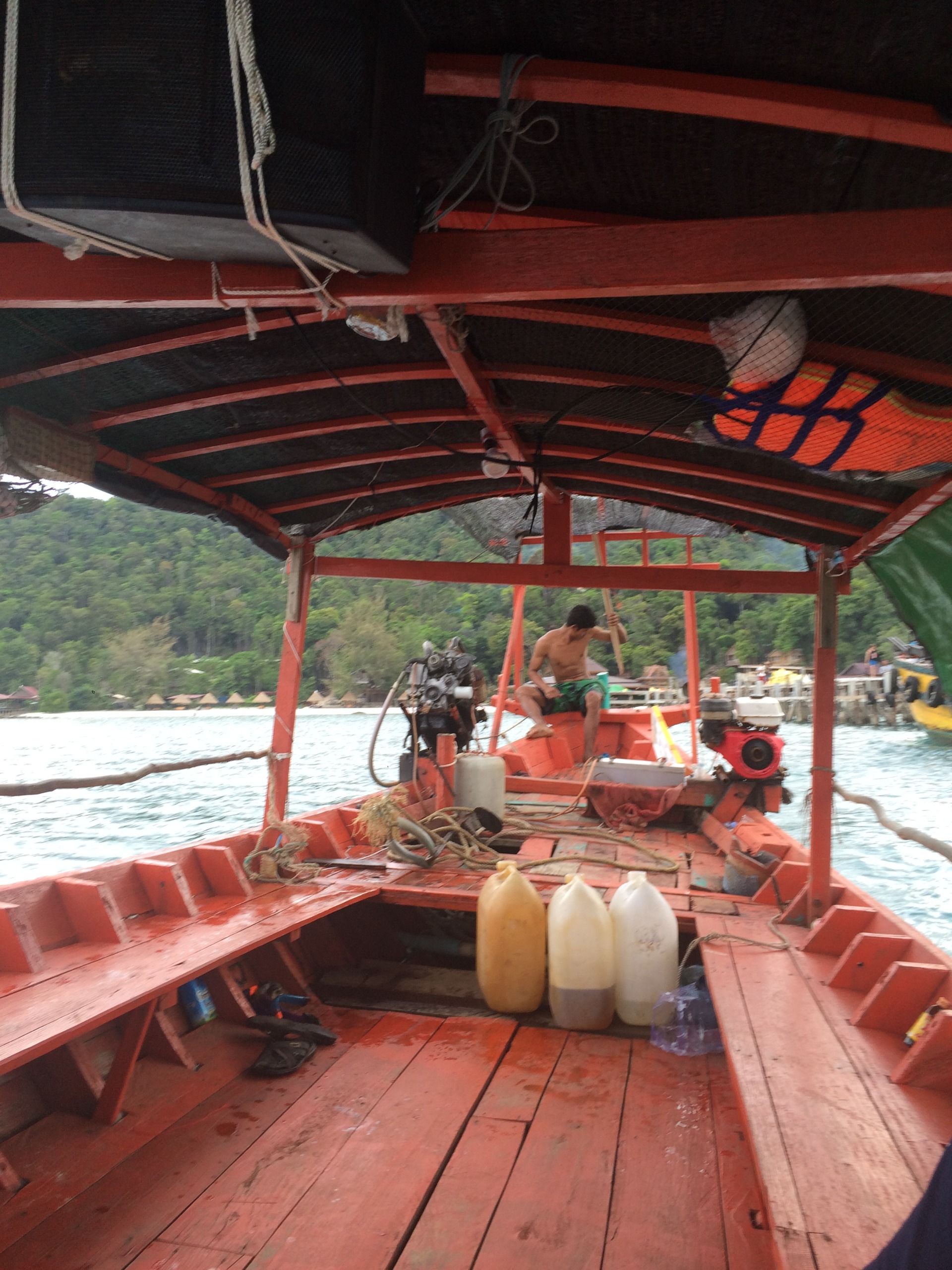 The next boat for the rest of the trip.