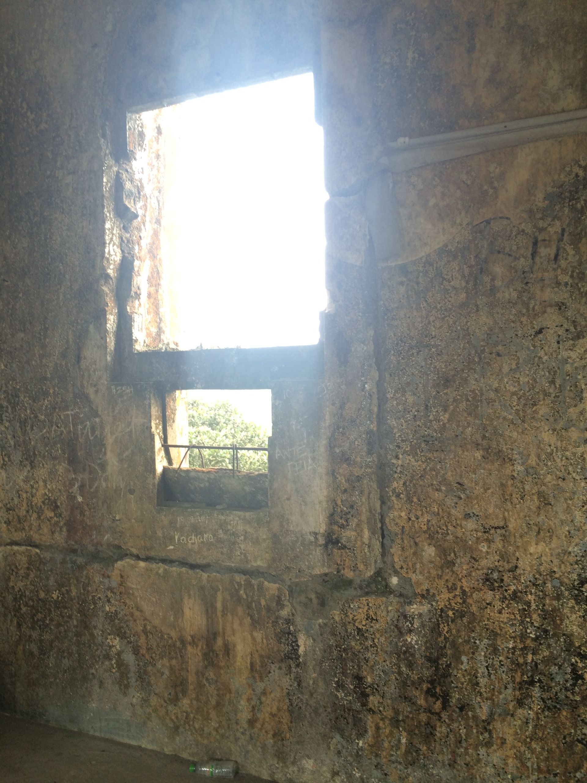 Ground floor window.