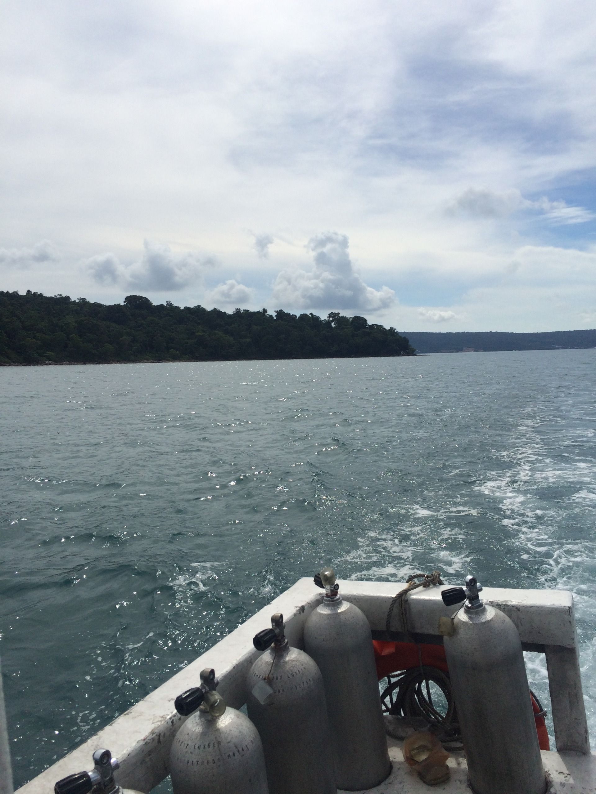 Scuba driving day one.