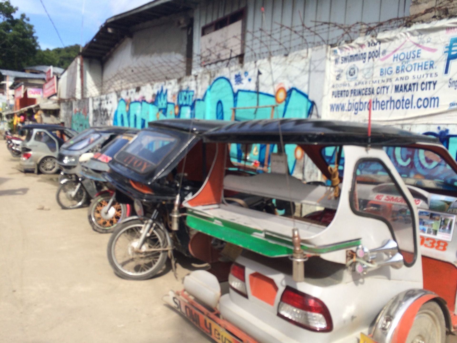 Starting the day On right, El Nido, Philippines