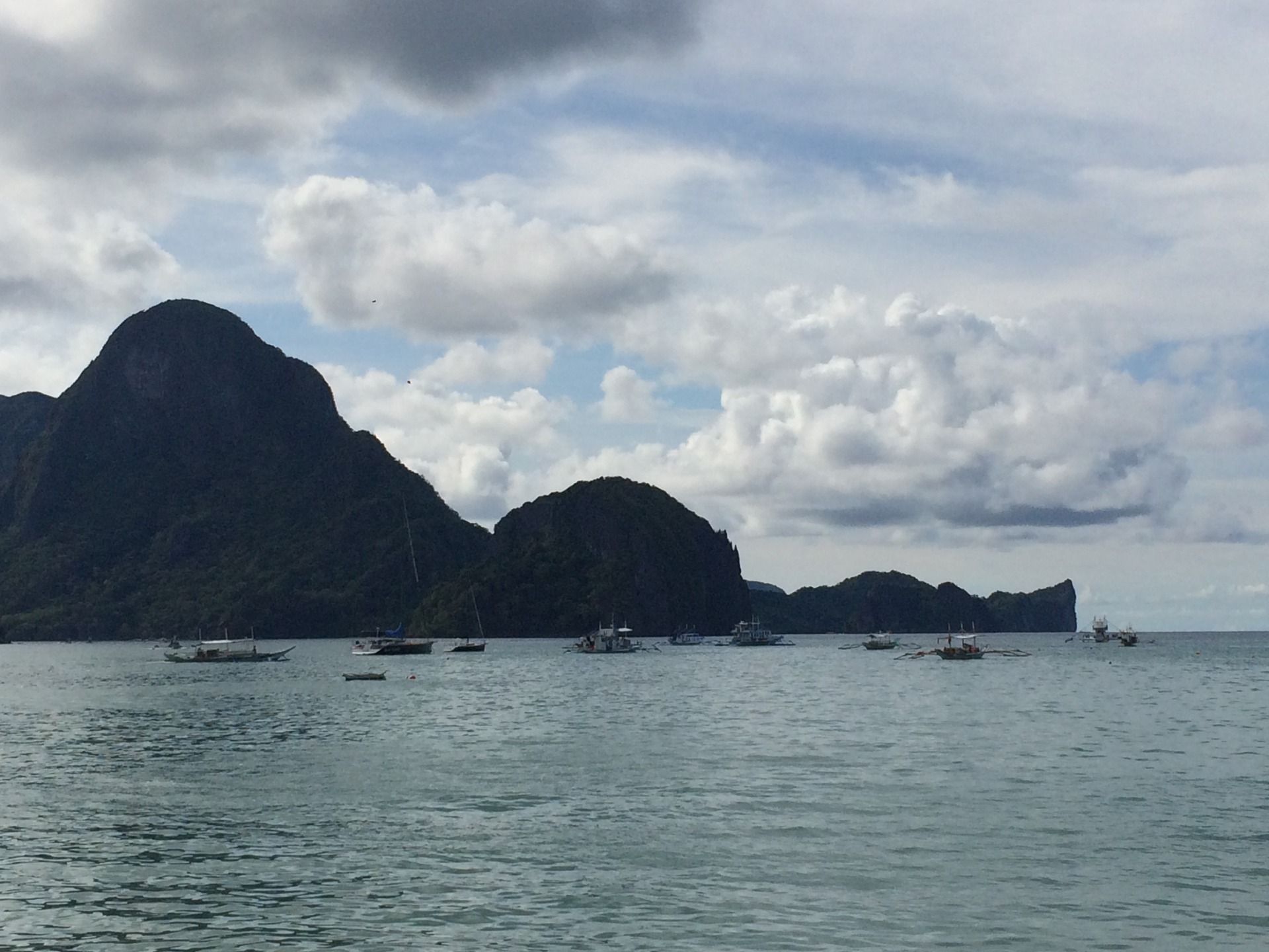 The view from our seat.