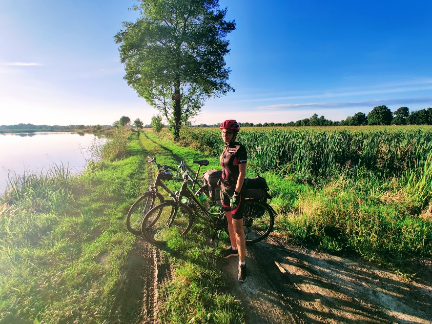 Drogomyśl. Tu już dopadło dość mocne zmęczenie...