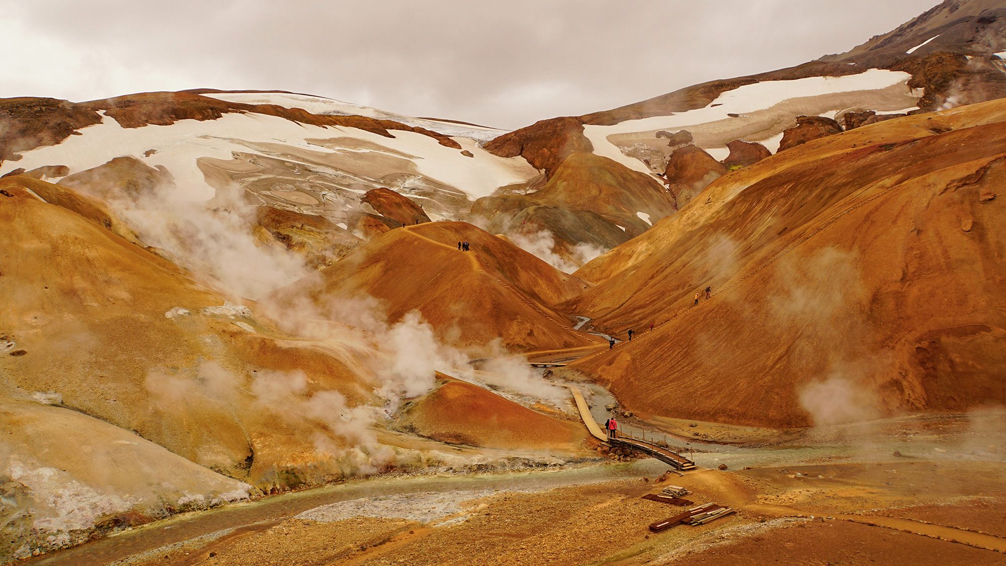 Welcome to Mars: Kerlingarfjöll Mountains.