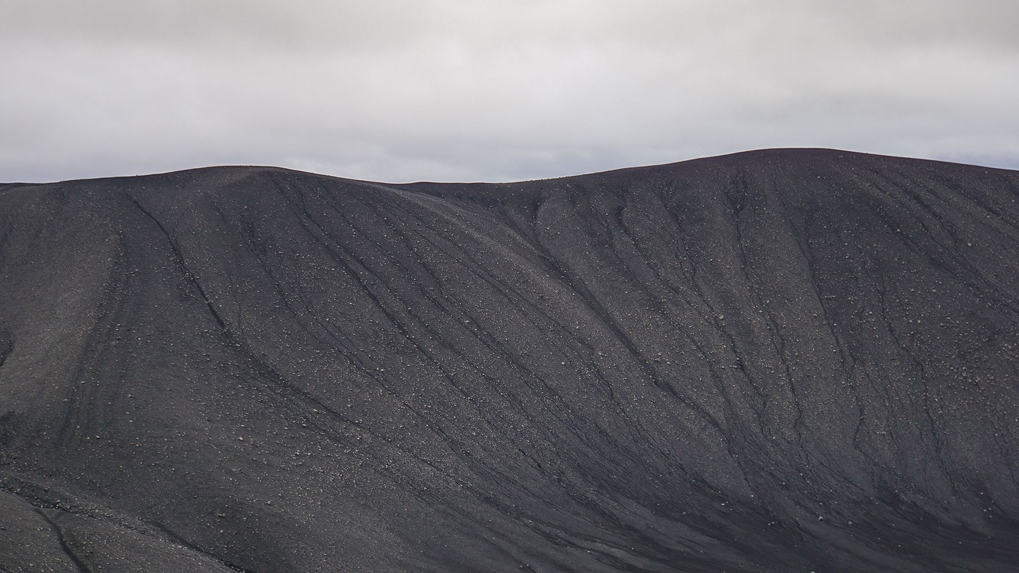 Around Lake Mývatn (2) - the monochrome world of Hverfjall