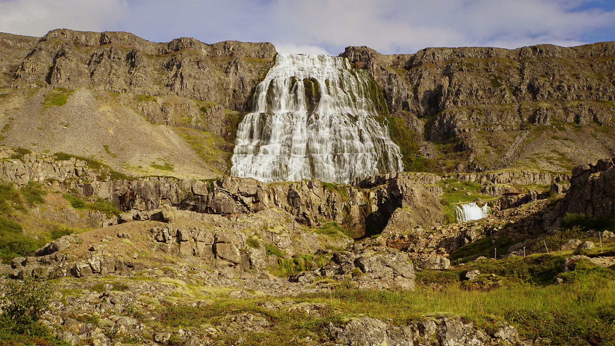 Around the Westfjords (2) - Dynjandi Waterfall