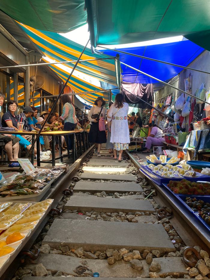Mae Klong Train Market