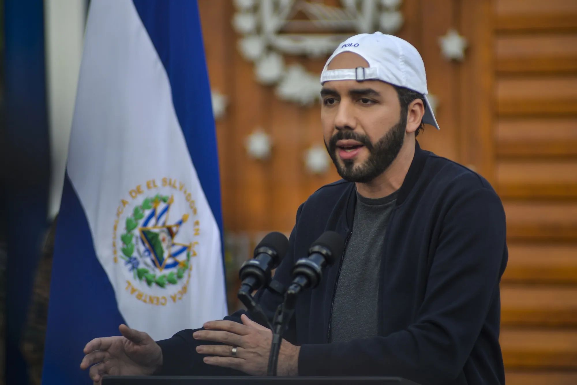 A miniszterelnök: Nayib Bukele