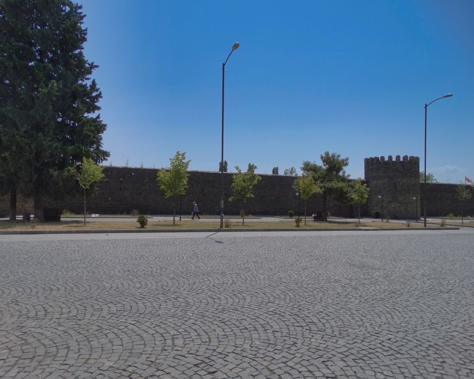 Stadiums of Georgia (3/?) - Old Fortress Stadium, Qvareli, 9.7.2015