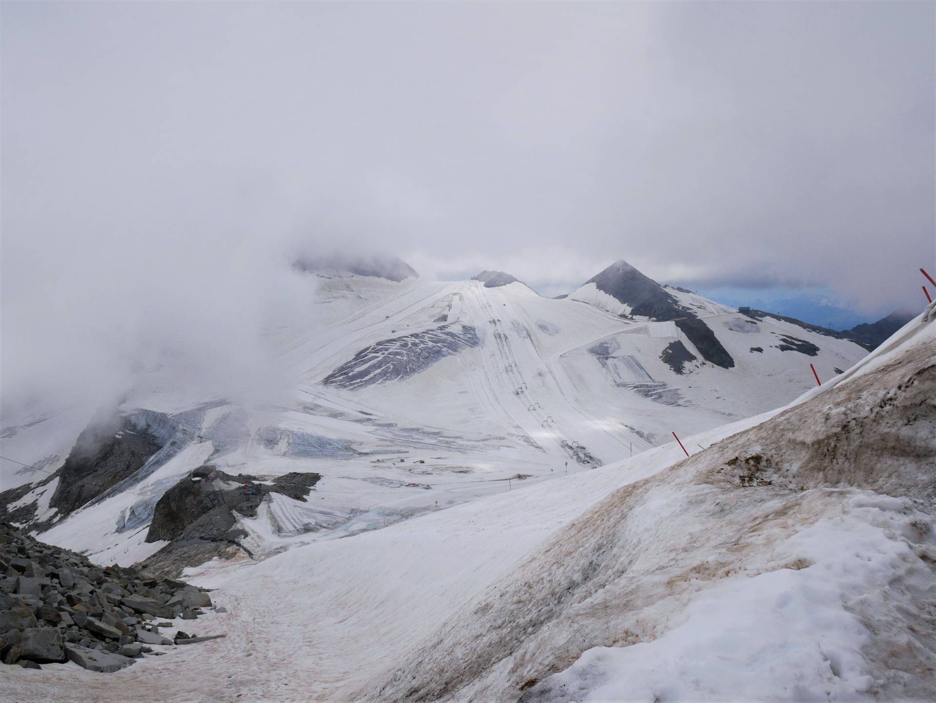 The Magic of Hintertux Glacier: Exploring the Ice Cave in the Austrian Alps