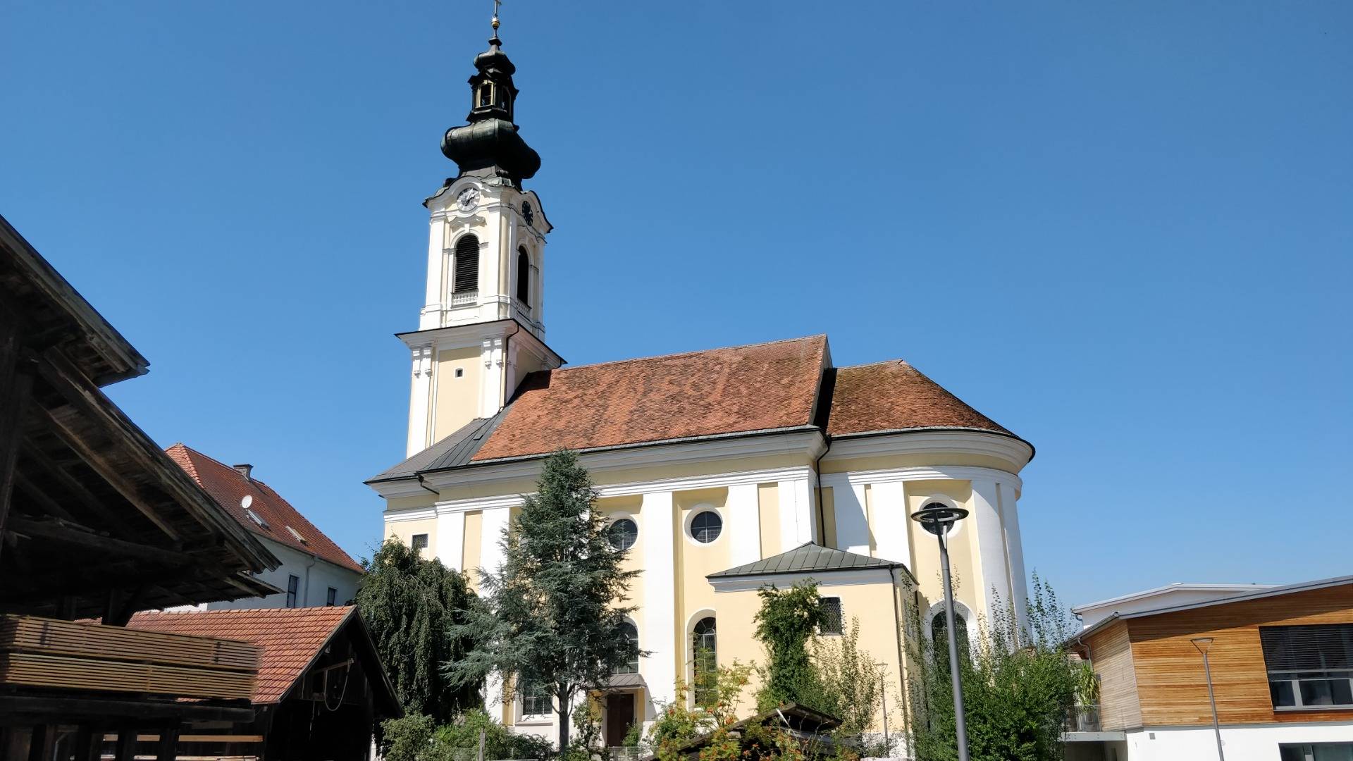 Pfarrkirche Mariä Himmelfahrt: Zell an der Pram (AUSTRIA)