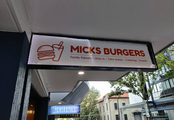 Micks Burgers: Sydney, AUSTRALIA