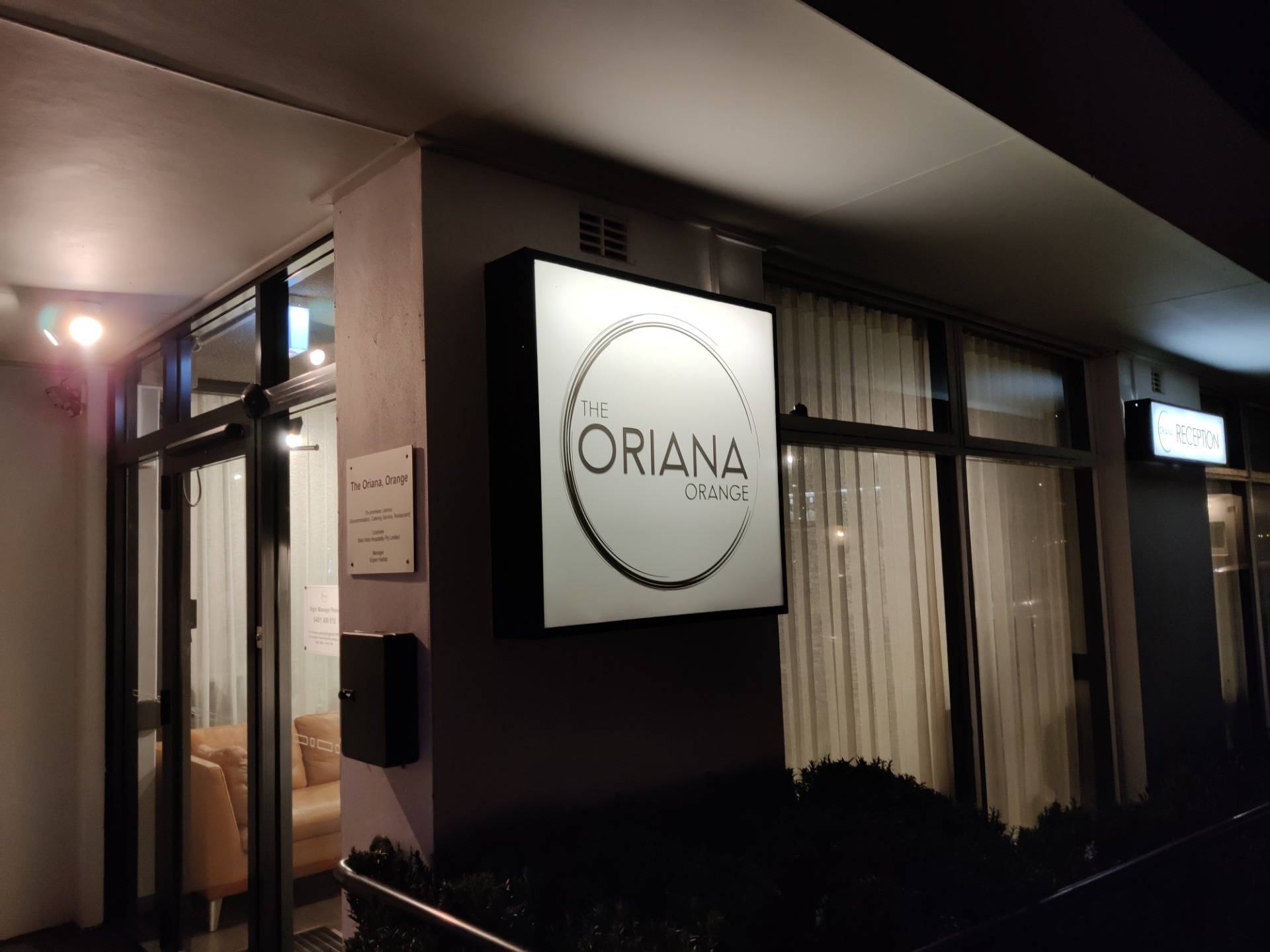 The Oriana: Orange, AUSTRALIA