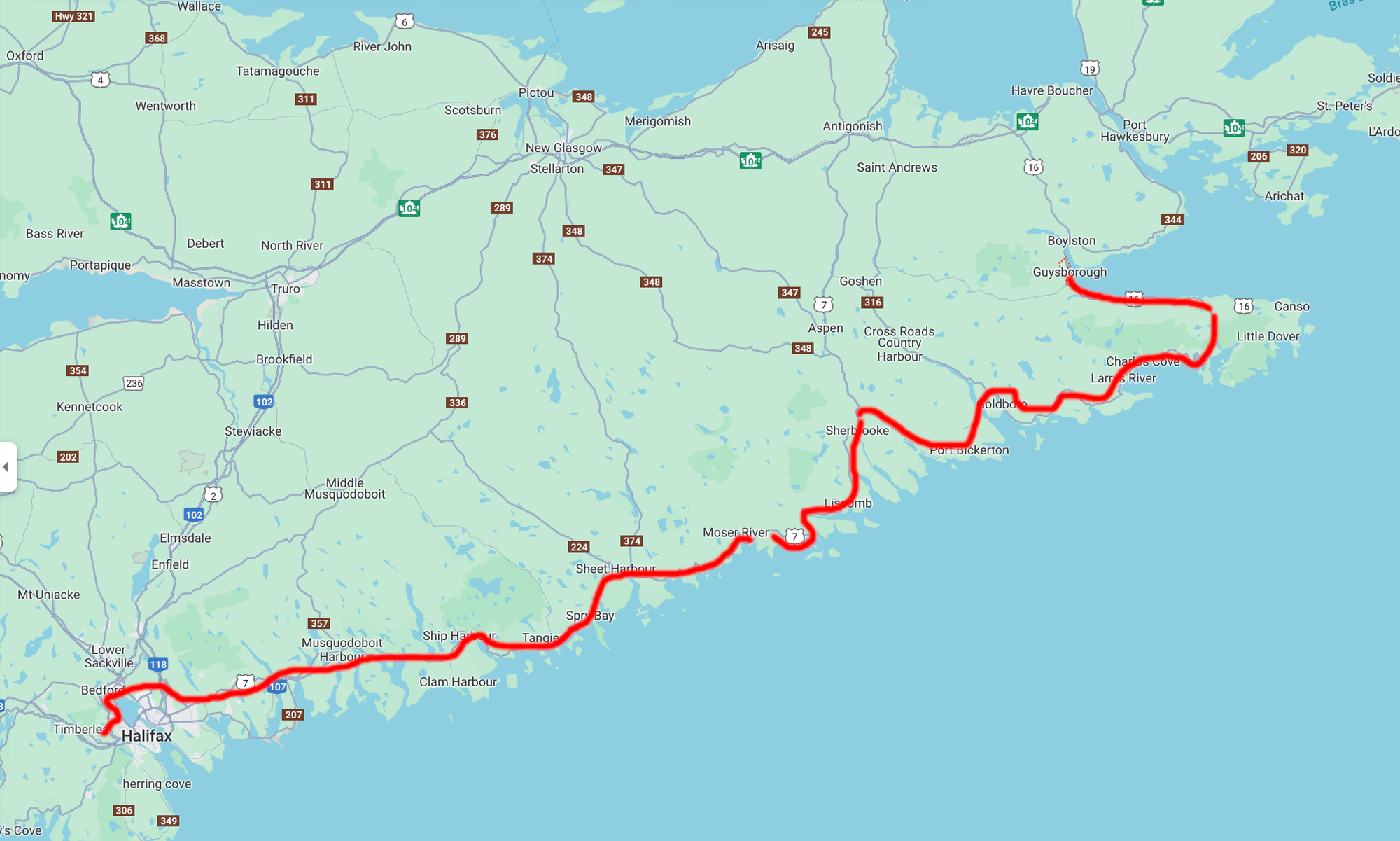 Our Route