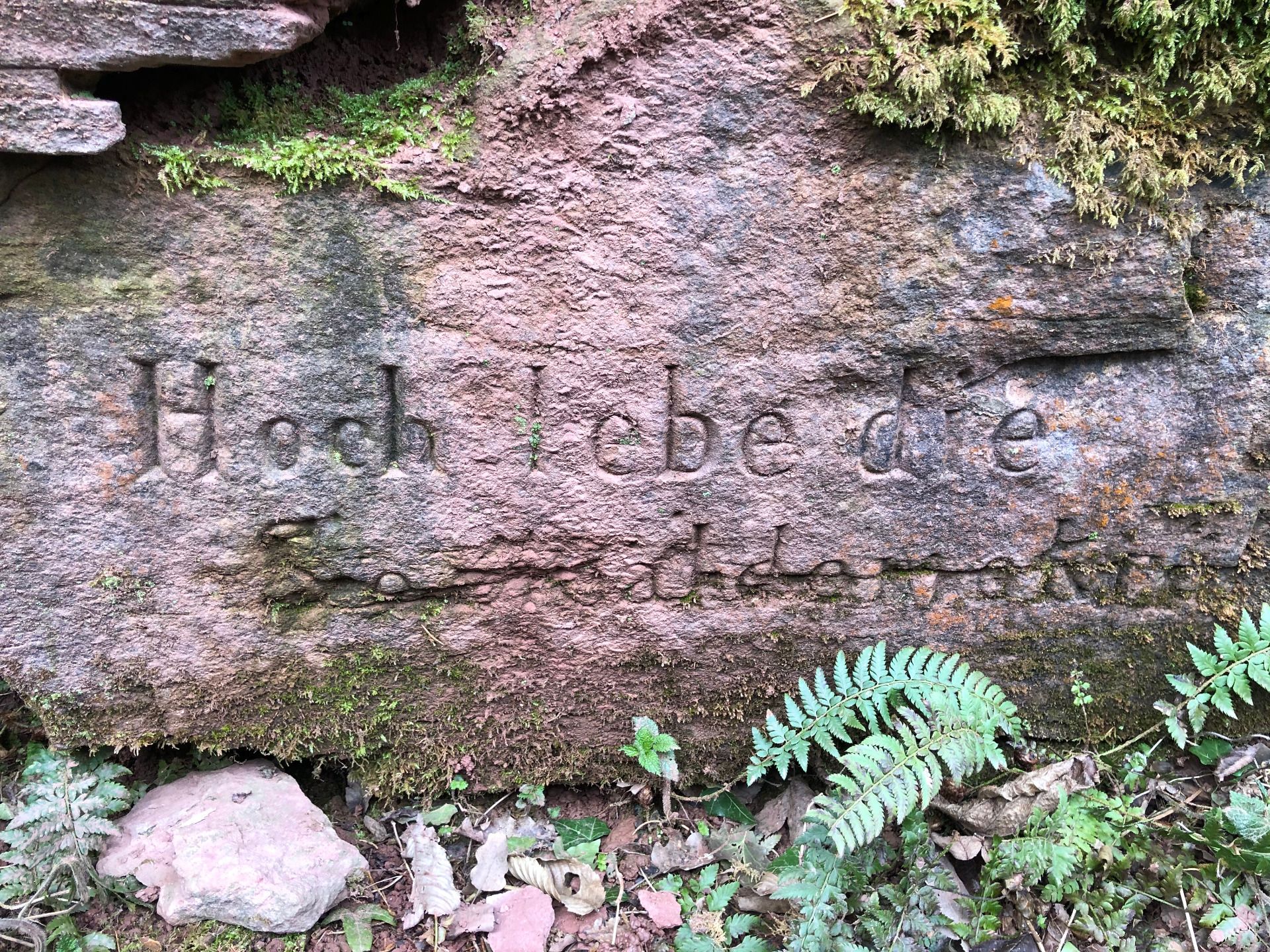 Inscription from 1880-1890