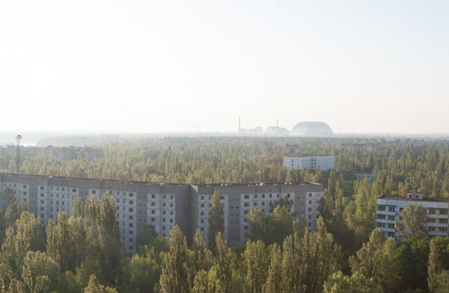 Trespassing Chernobyl. Escaping Prypyat ghost town