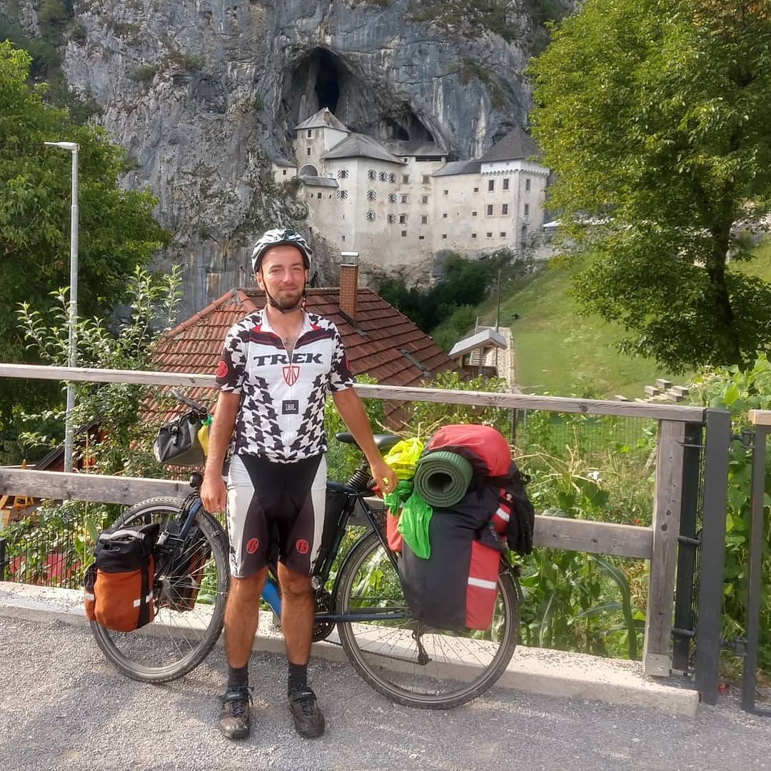 From Ukraine to Portugal on 2 wheels: day 18. Castle inside the cave!