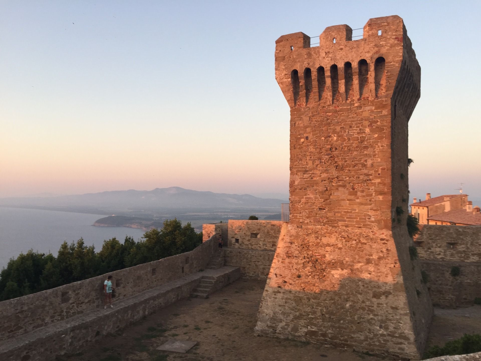 Populonia Rock Tower