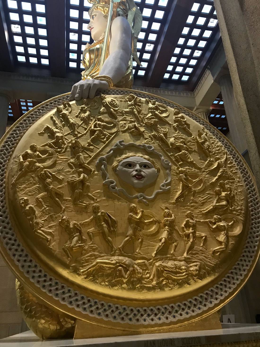 Athena's Golden Shield