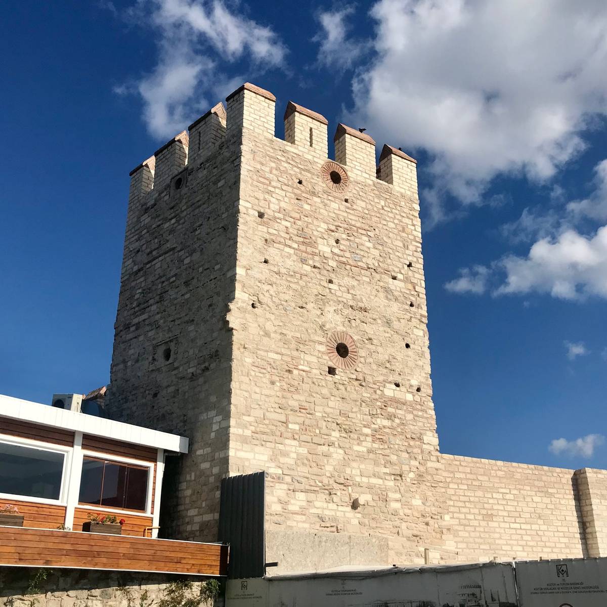 Theodosian Tower Restored
