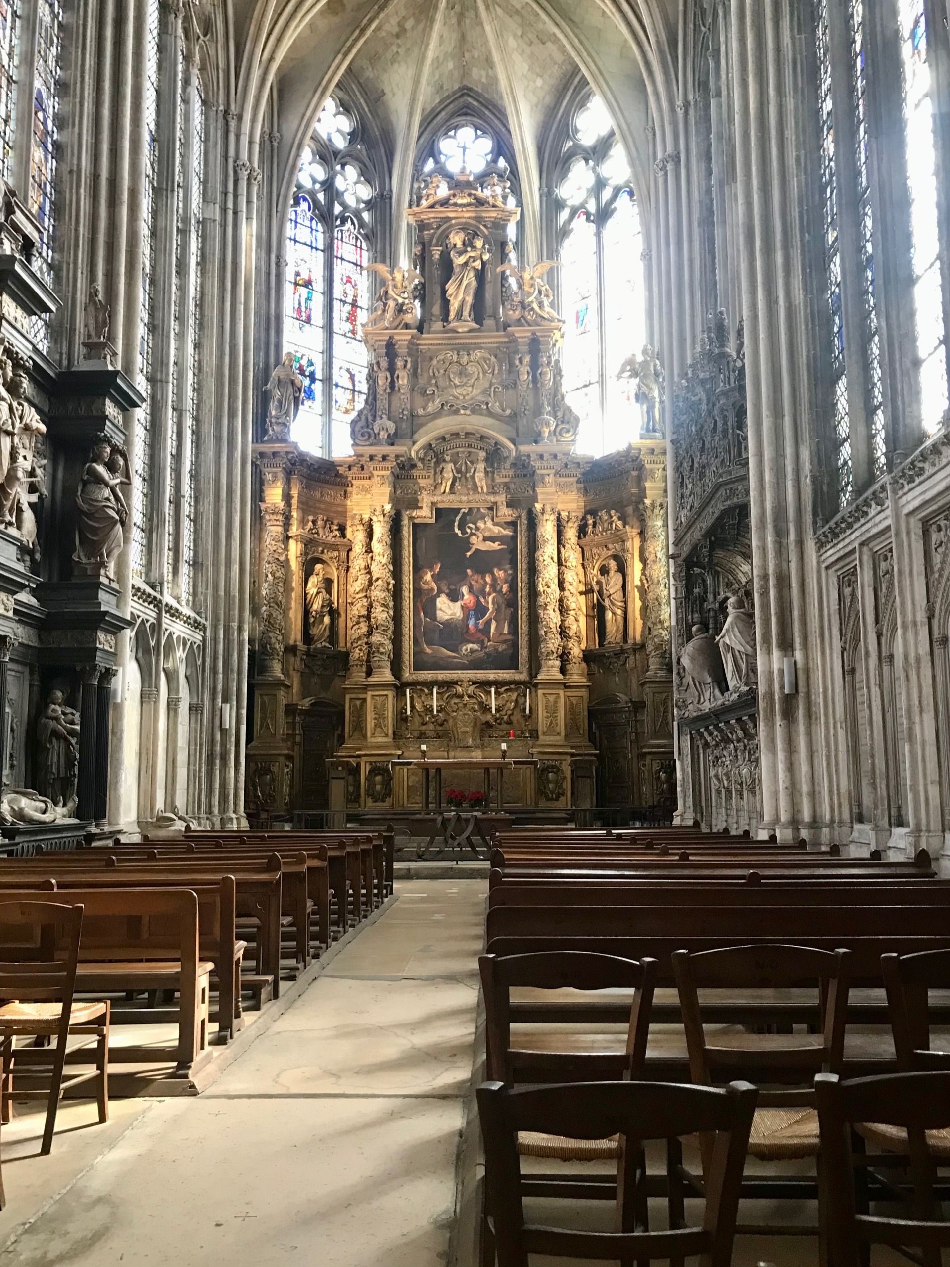 The Heart of King Richard the Lionheart lay in Rouen Cathedral